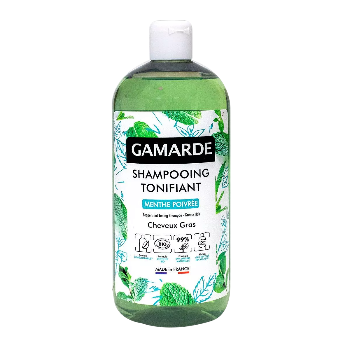 Gamarde Gamarde Bio Mint Hair — Тонизиращ шампоан, 500 мл 1
