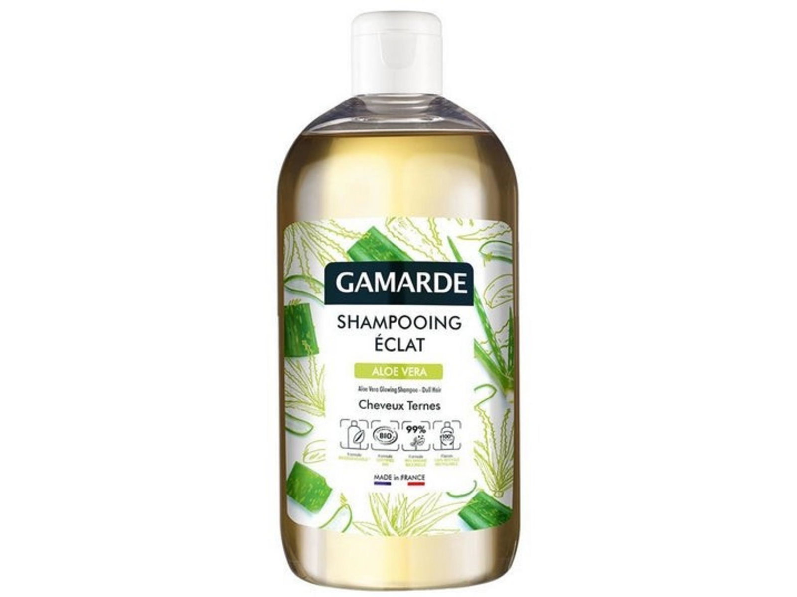 Gamarde Gamarde Bio Aloe Vera Hair Treatment — Блестящ шампоан за всички типове коса, 500 мл 1