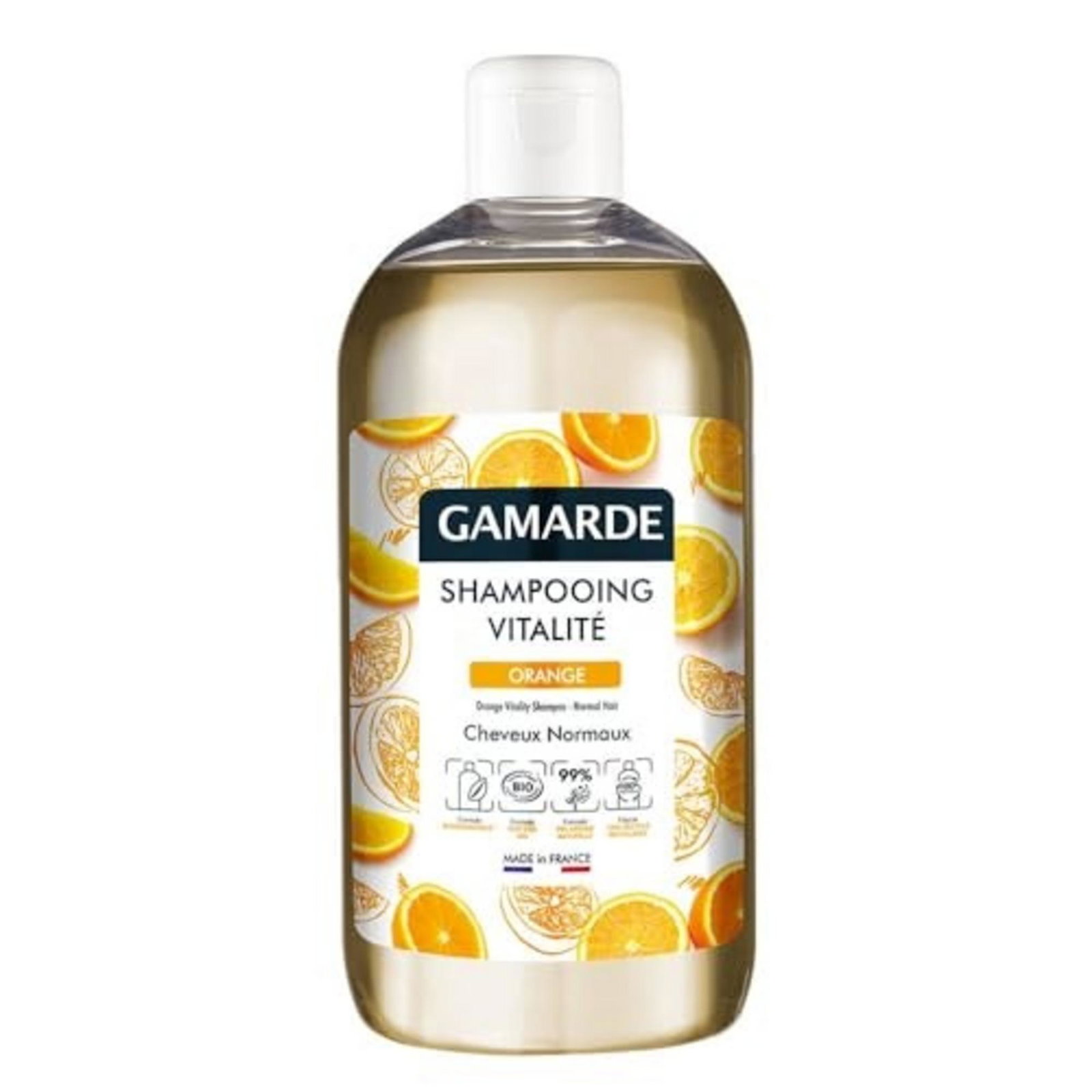 Gamarde Gamarde Bio Orange Hair — Ревитализиращ шампоан, 500 мл 1