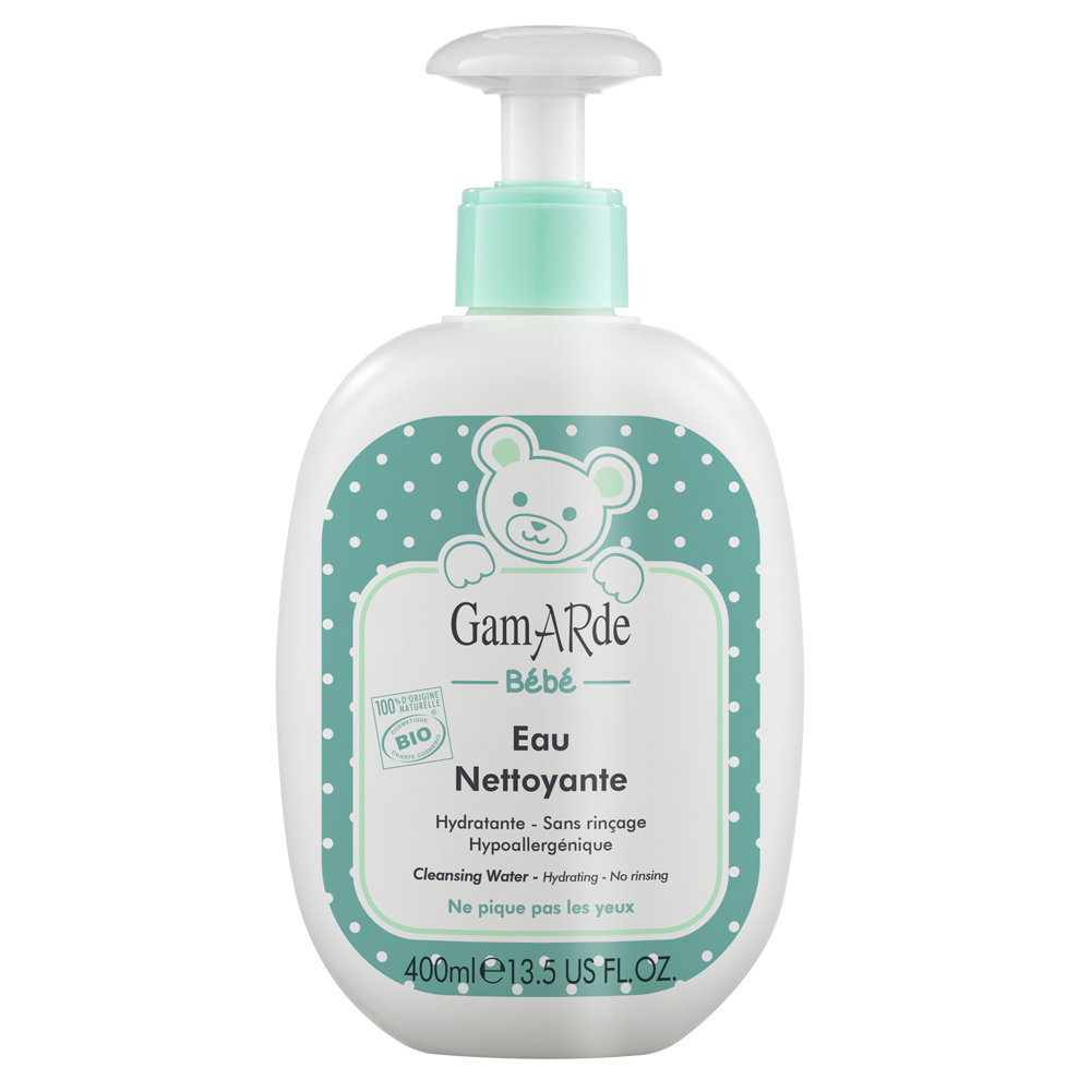 Gamarde Gamarde Baby Cleansing & Hydrating Fragrance Water For Face Body & Diaper Area 400 мл 1