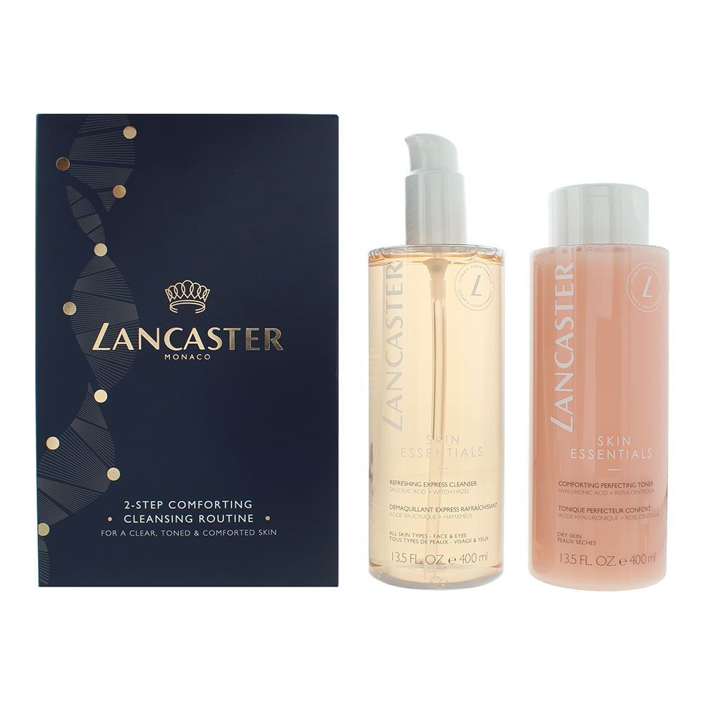 Lancaster Lancaster Skin Essentials Vegan Hydration and Soothing Tonic Lotion Face — Хидратиращ и успокояващ продукт за сваляне на грим, 400 мл КОМПЛЕКТ 1