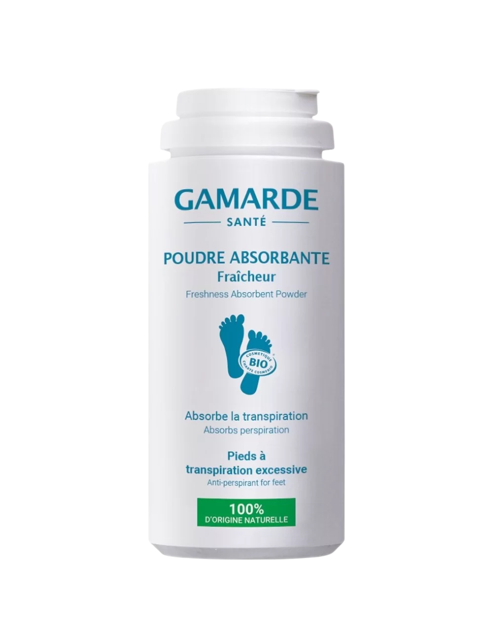 Gamarde Gamarde Bio — Пудра против изпотяване за крака, 35 г 1