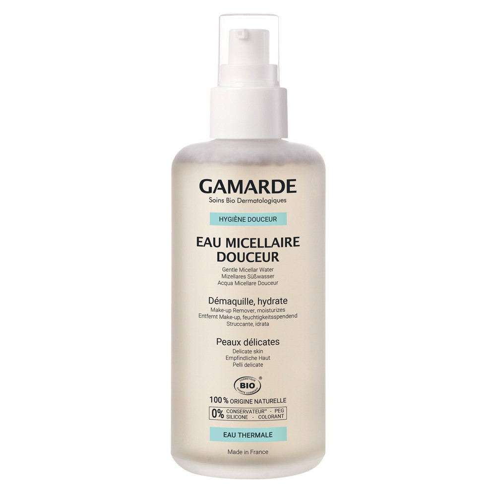 Gamarde Gamarde Hygiene Bio — Нежен, почистваща мицеларна вода за всеки тип кожа, 200 мл 1