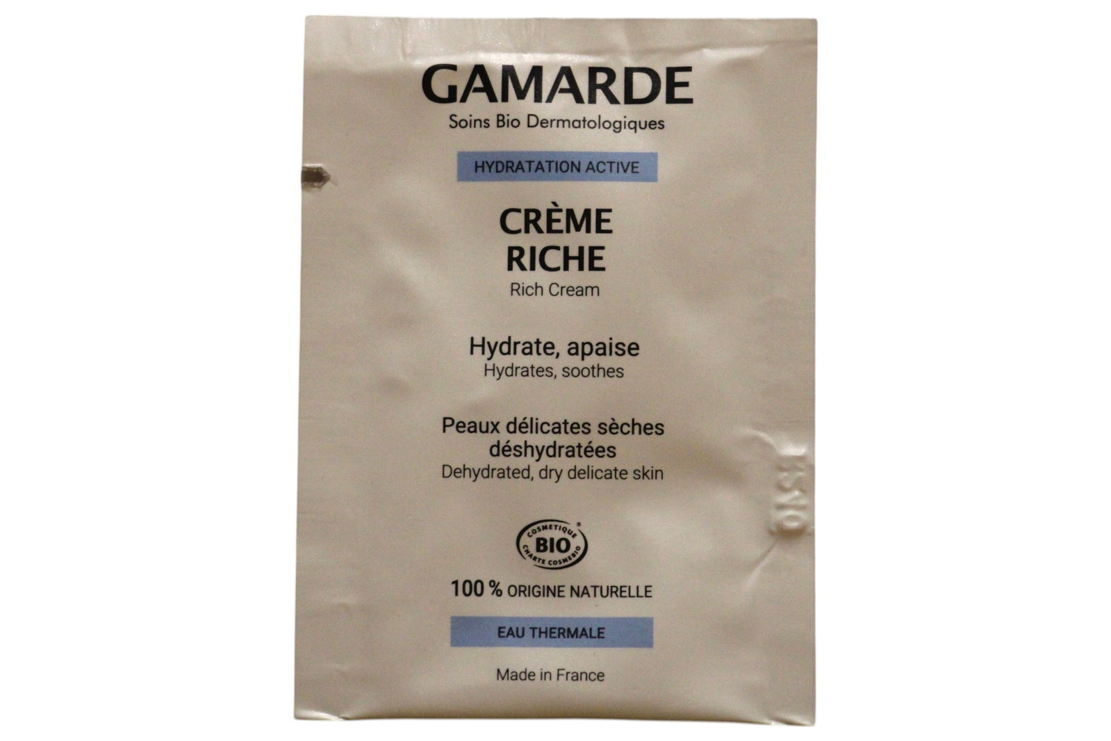 Gamarde Gamarde Bio Hydrating — Хидратиращ крем, 3 мл МОСТРА 1