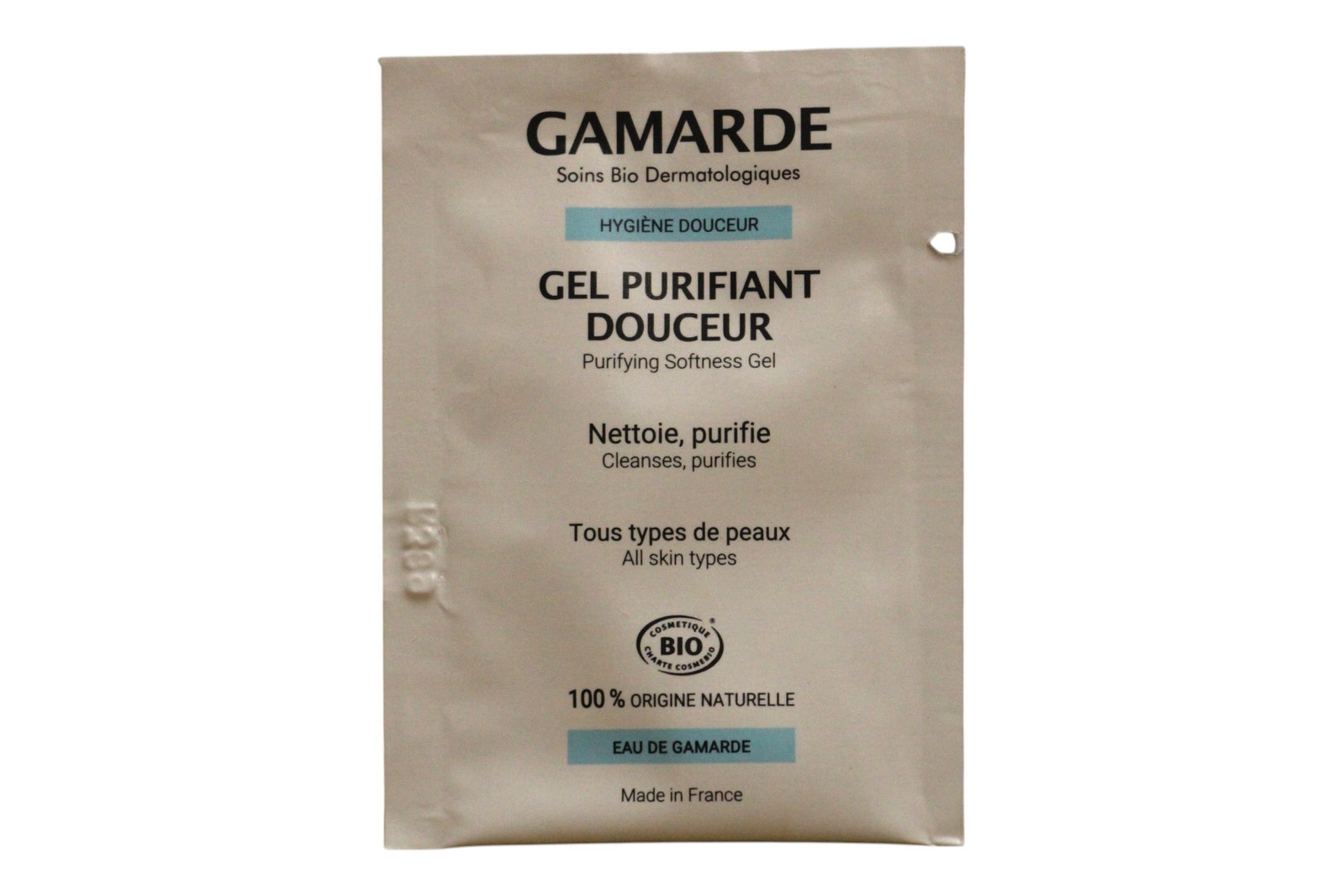 Gamarde Gamarde Bio Purifying — Почистващ гел, 3 мл МОСТРА 1