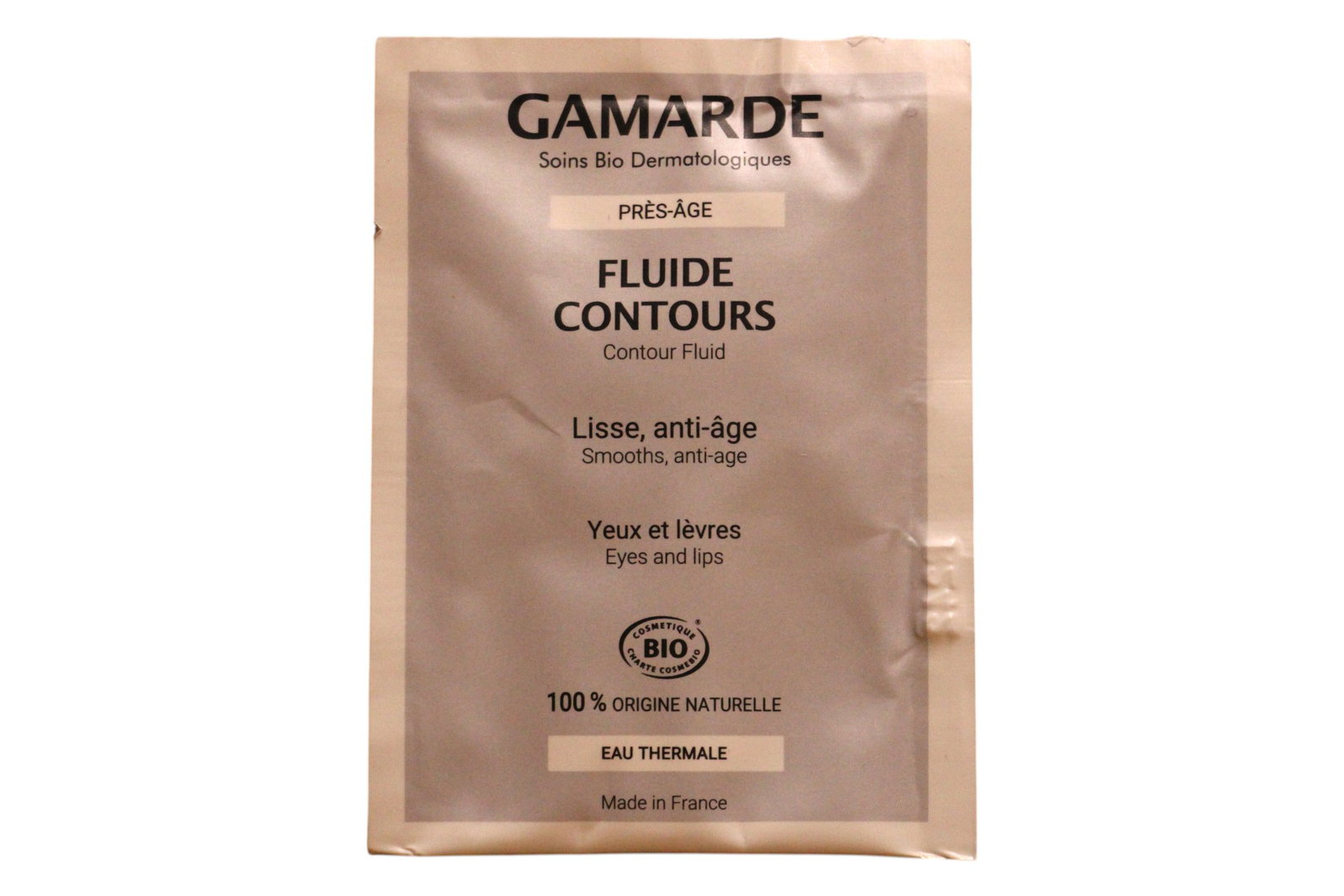 Gamarde Gamarde Fluide Contours Bio — Околоочен крем против стареене, 3 мл МОСТРА 1