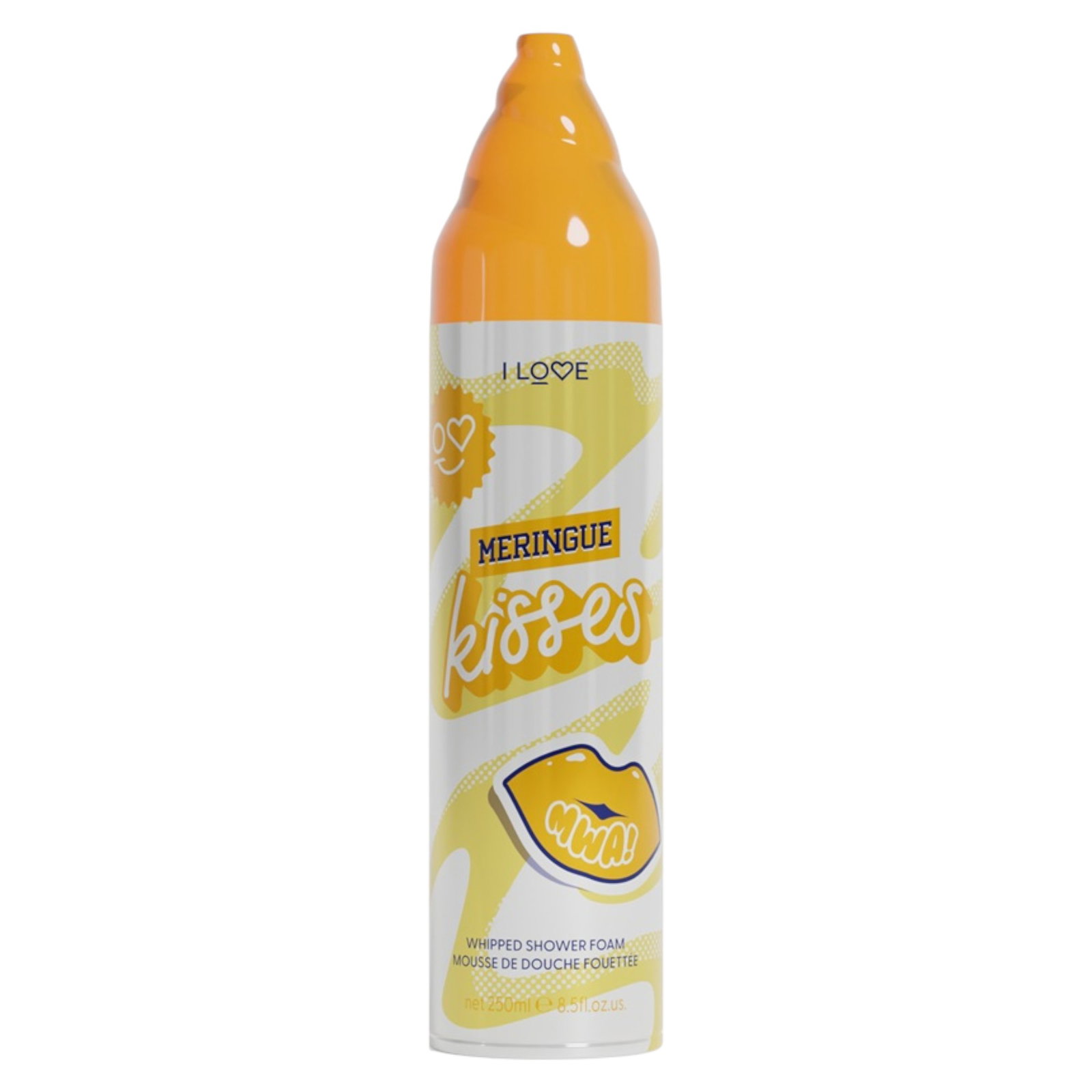 I Love I Love Meringue Kisses — Вегански, хидратиращ, мус без жестокост за всеки тип кожа, 250 мл 1