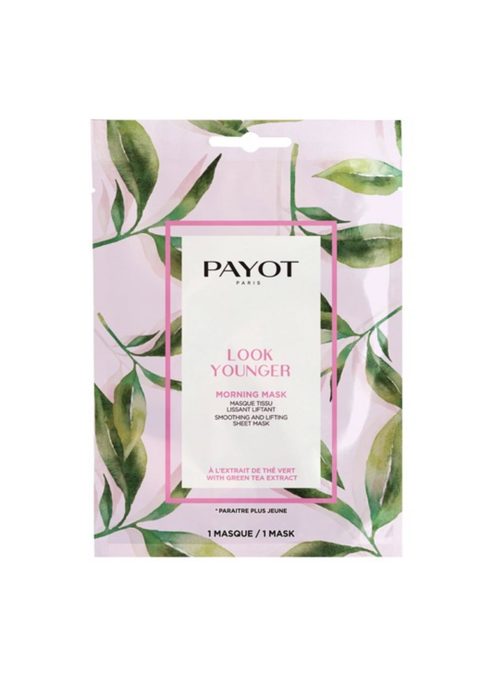 Payot Payot Water Power — Хидратираща и уплътняваща платнена маска за лице сутрешна грижа, 19 мл 2