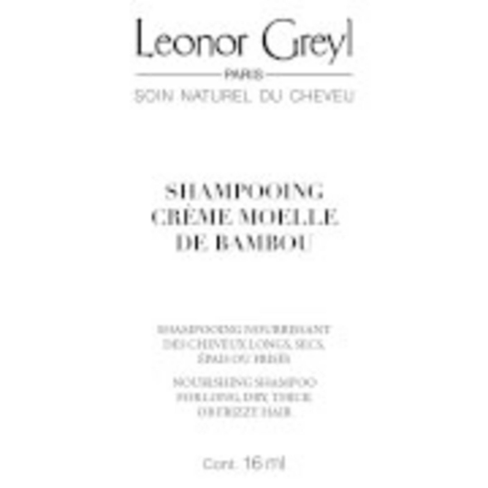Leonor Greyl Leonor Greyl Moelle De Bambou — Подхранващ шампоан, 16 мл МОСТРА 1