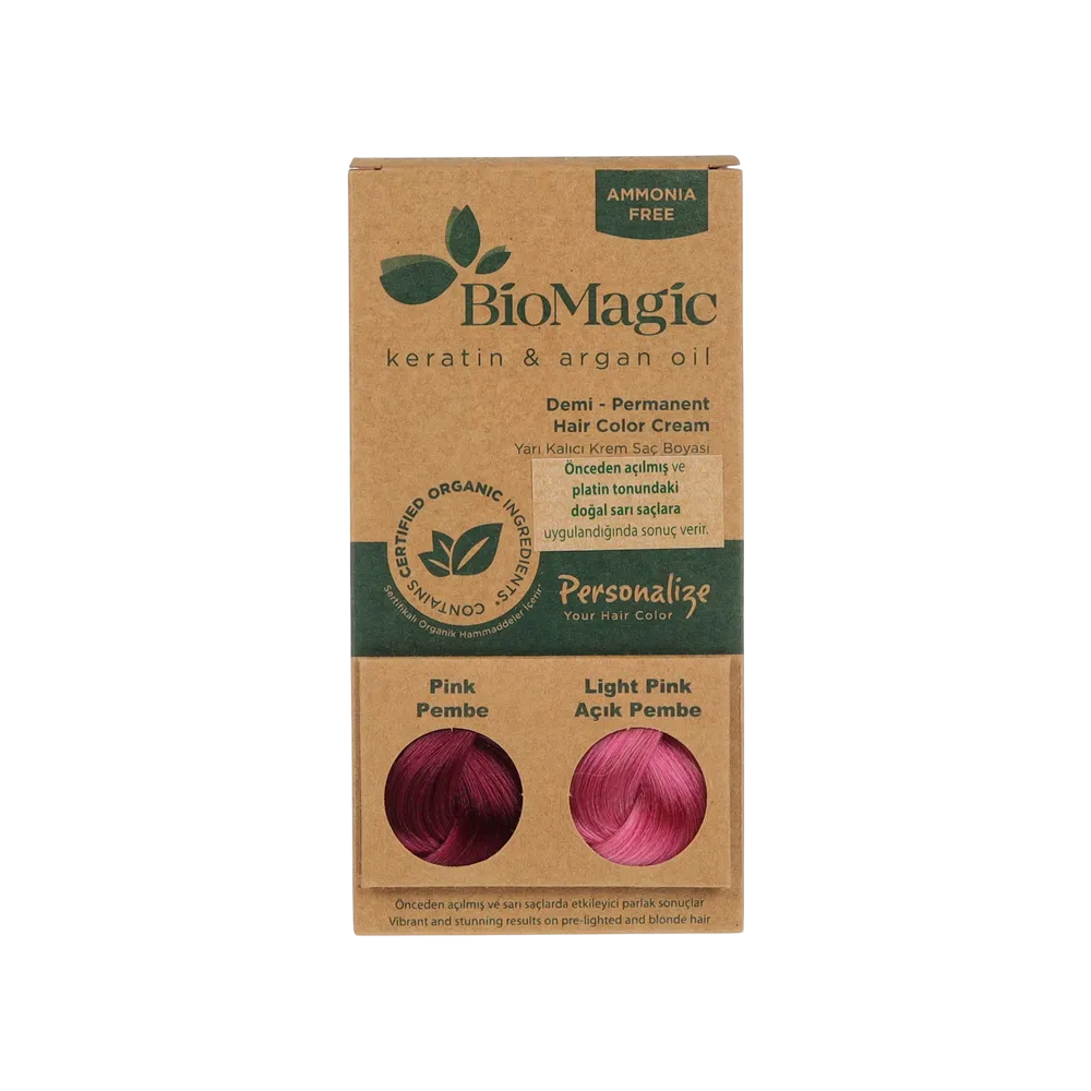 Biomagic Biomagic Keratin & Argan Oil Demi-Permanent Hair Dye — Масло, 250 мл ТЕСТЕР 1