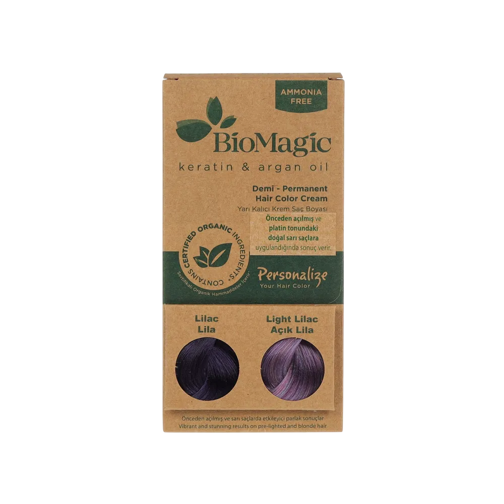 Biomagic Biomagic Keratin & Argan Oil Demi-Permanent Hair Dye — Масло, 250 мл ТЕСТЕР 1
