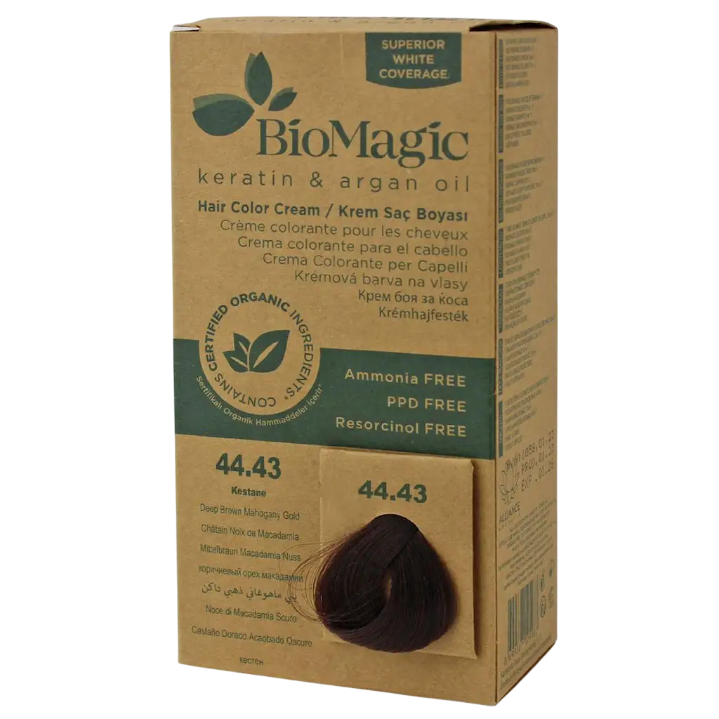 Biomagic Biomagic Keratin & Argan Oil Permanent Hair Dye — Масло, 250 мл ТЕСТЕР 1