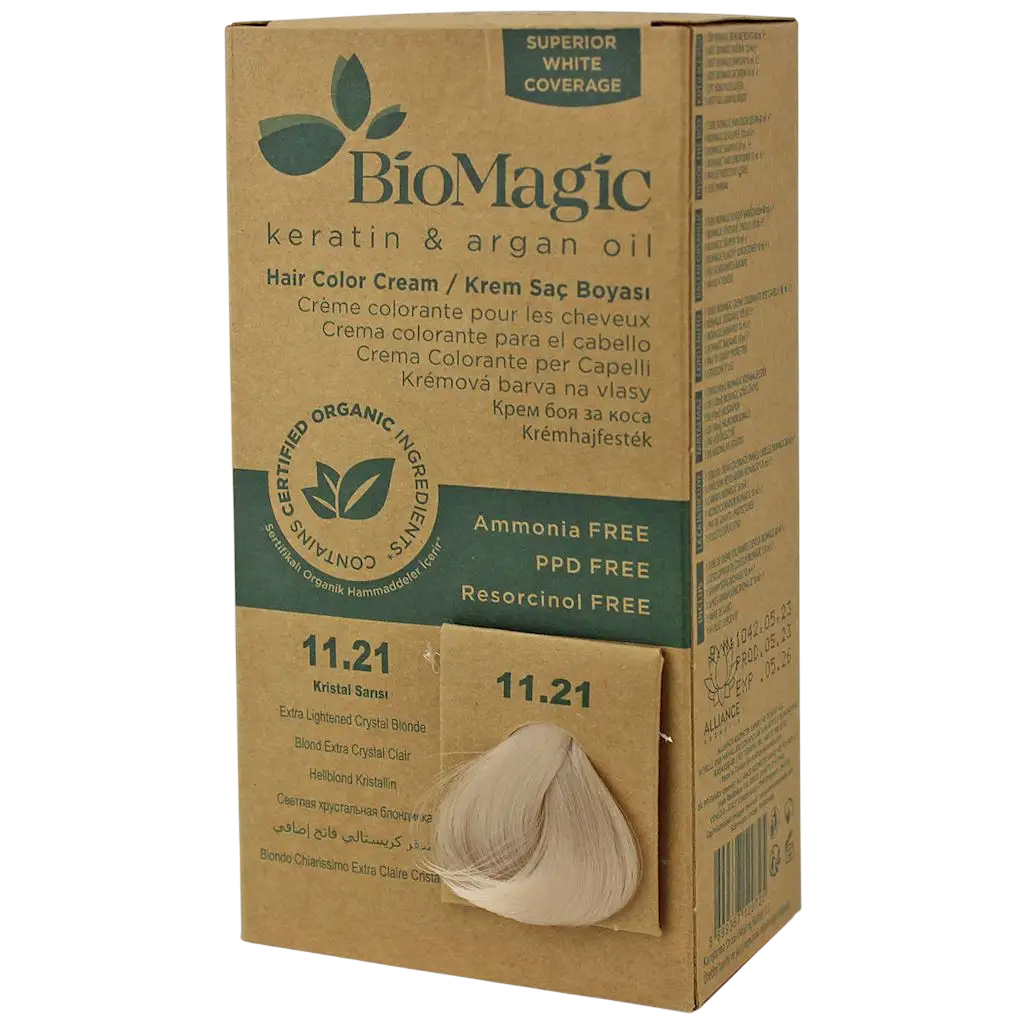 Biomagic Biomagic Keratin & Argan Oil Permanent Hair Dye — Масло, 250 мл ТЕСТЕР 1