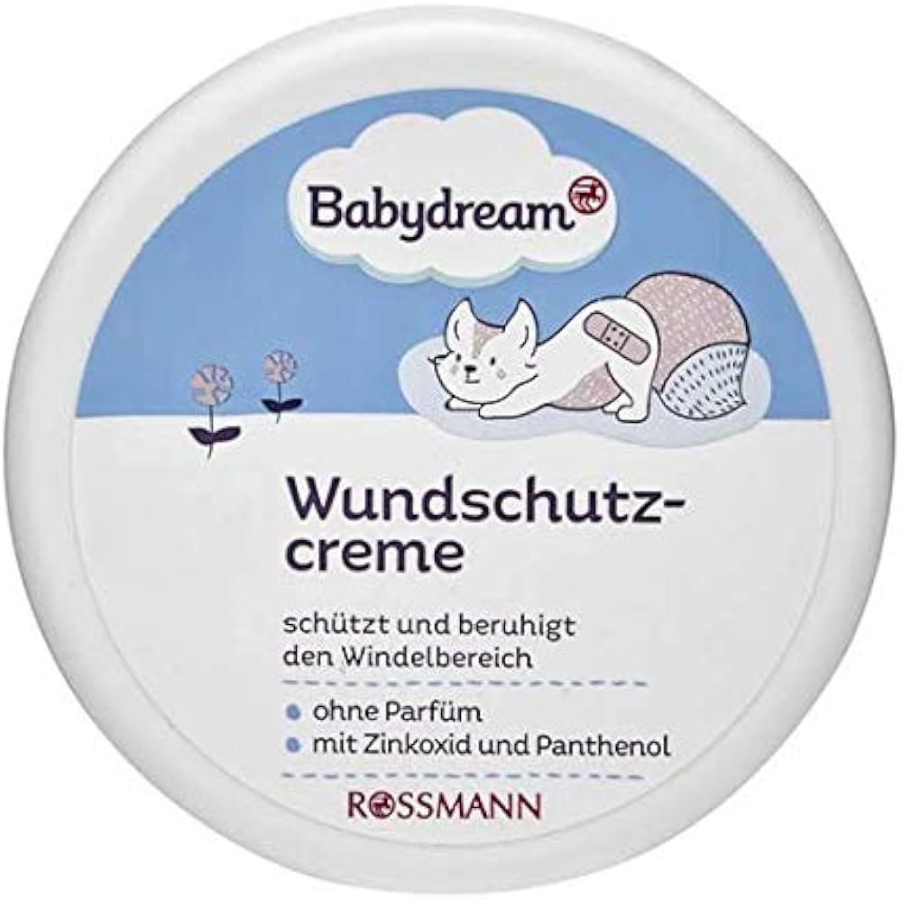 Rossmann Rossmann Babydream Protective Diaper Area — Защитен лосион за тяло за бебешка кожа, 100 мл ТЕСТЕР 1