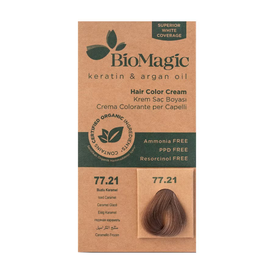 Biomagic Biomagic Keratin & Argan Oil Permanent Hair Dye — Масло, 250 мл ТЕСТЕР 1