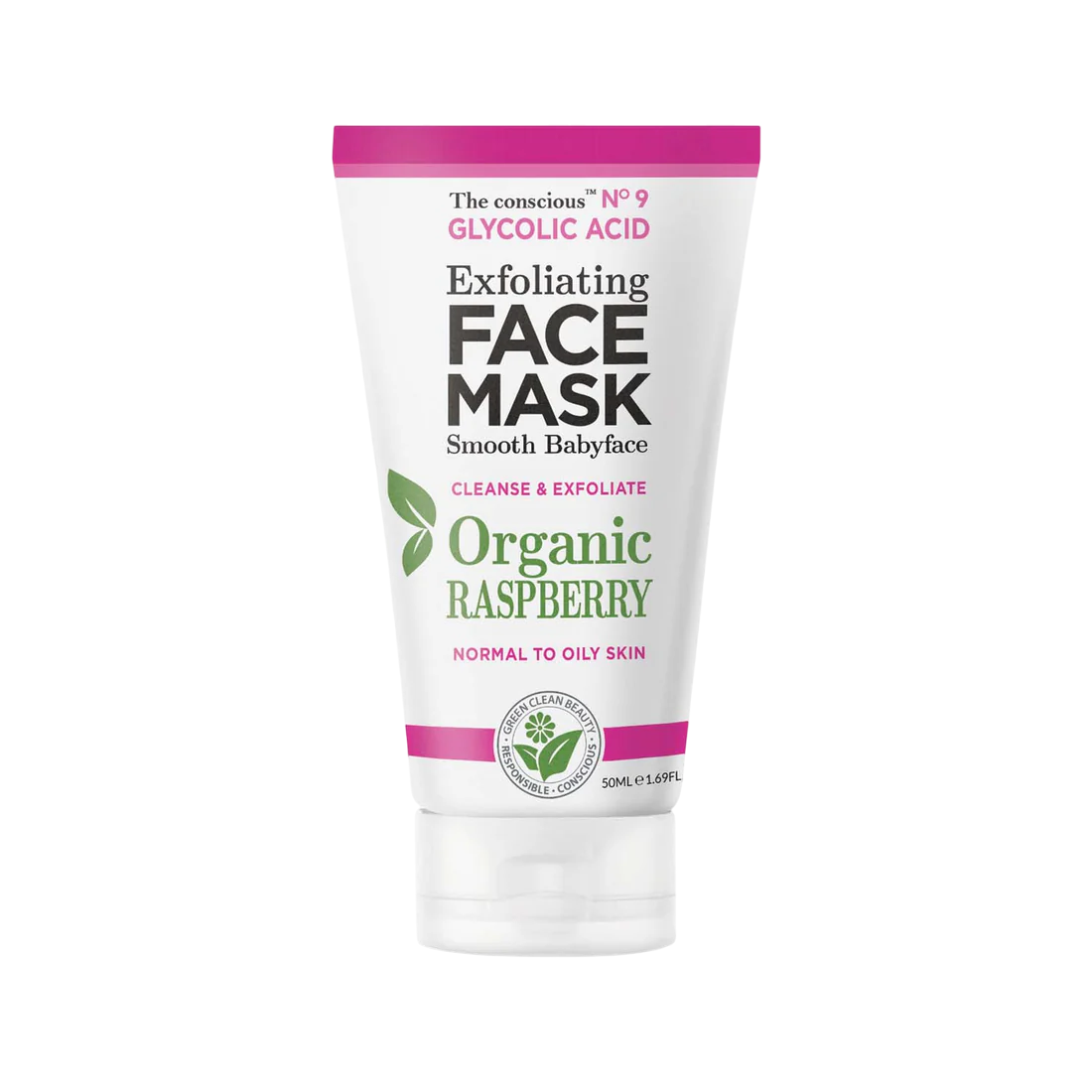 Biovene Biovene The Conscious No.9 Glycolic Acid — Ексфолираща маска за лице, 50 мл ТЕСТЕР 1