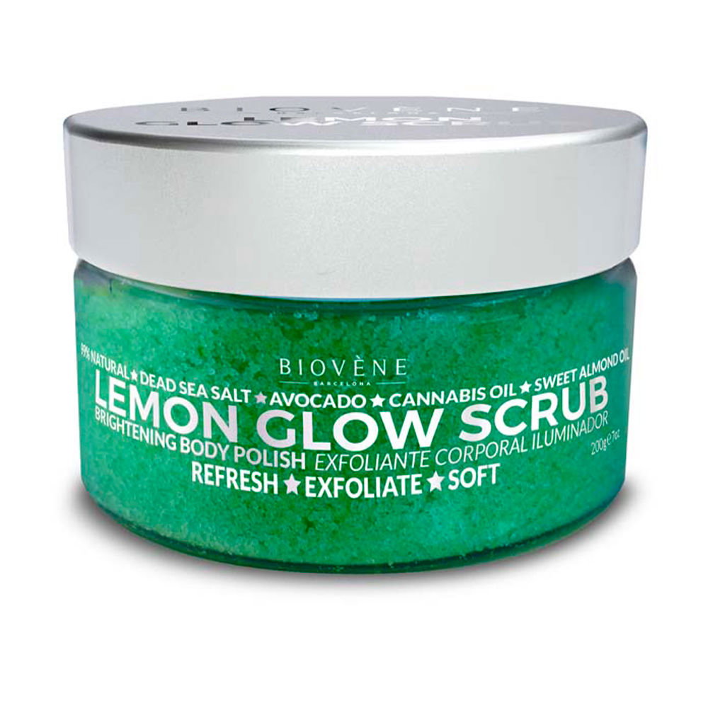 Biovene Biovene Glow Lemon — Озаряващ скраб за тяло, 200 г ТЕСТЕР 1
