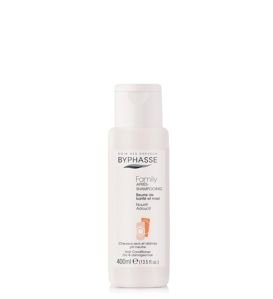 Byphasse Byphasse Family Honey & Butter Nutritiv Riche — Подхранващ балсам за коса, 400 мл ТЕСТЕР 1