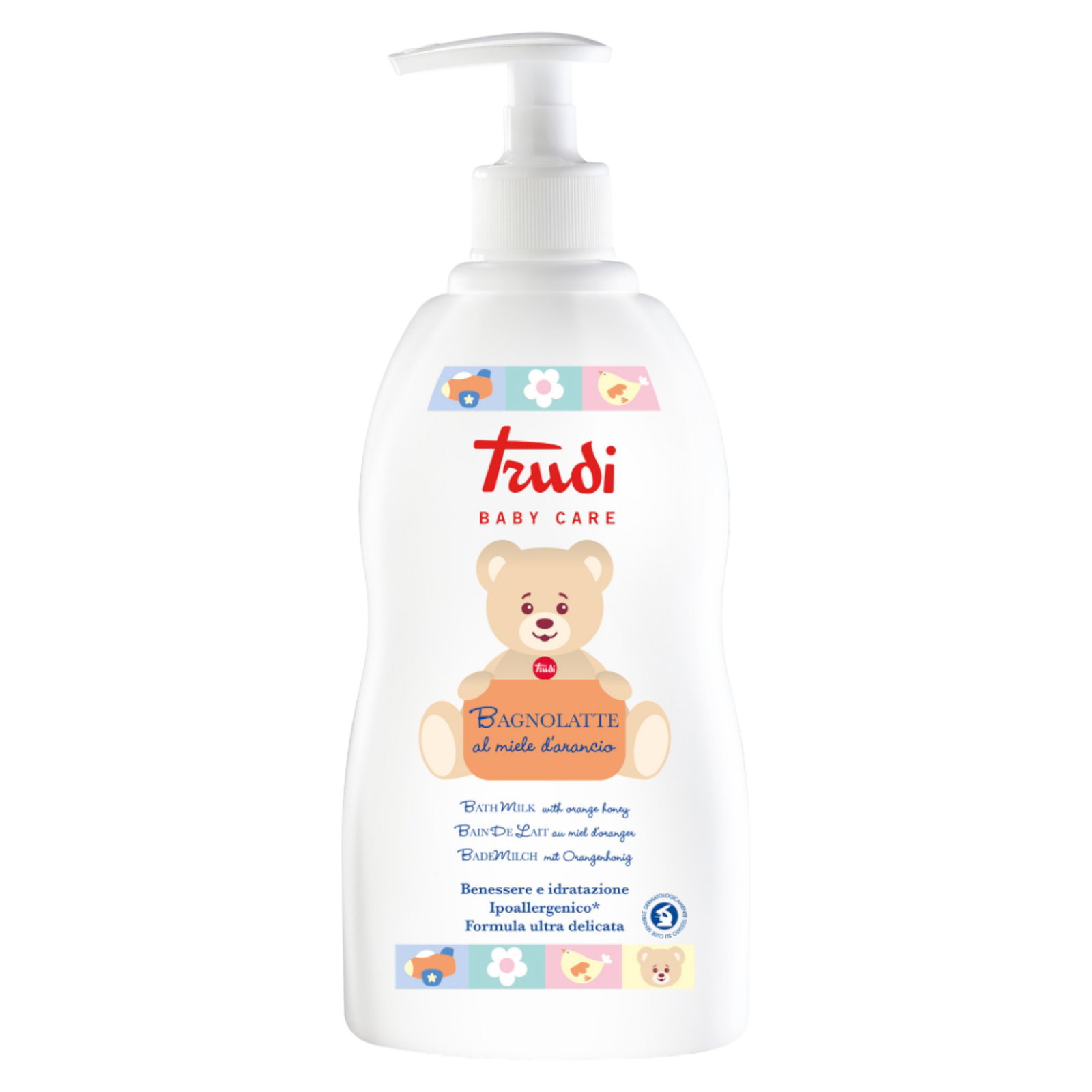 Trudi Baby Care Trudi Baby Care Bagnolatte Hydrating — Хидратиращо мляко за вана, 250 мл ТЕСТЕР 1