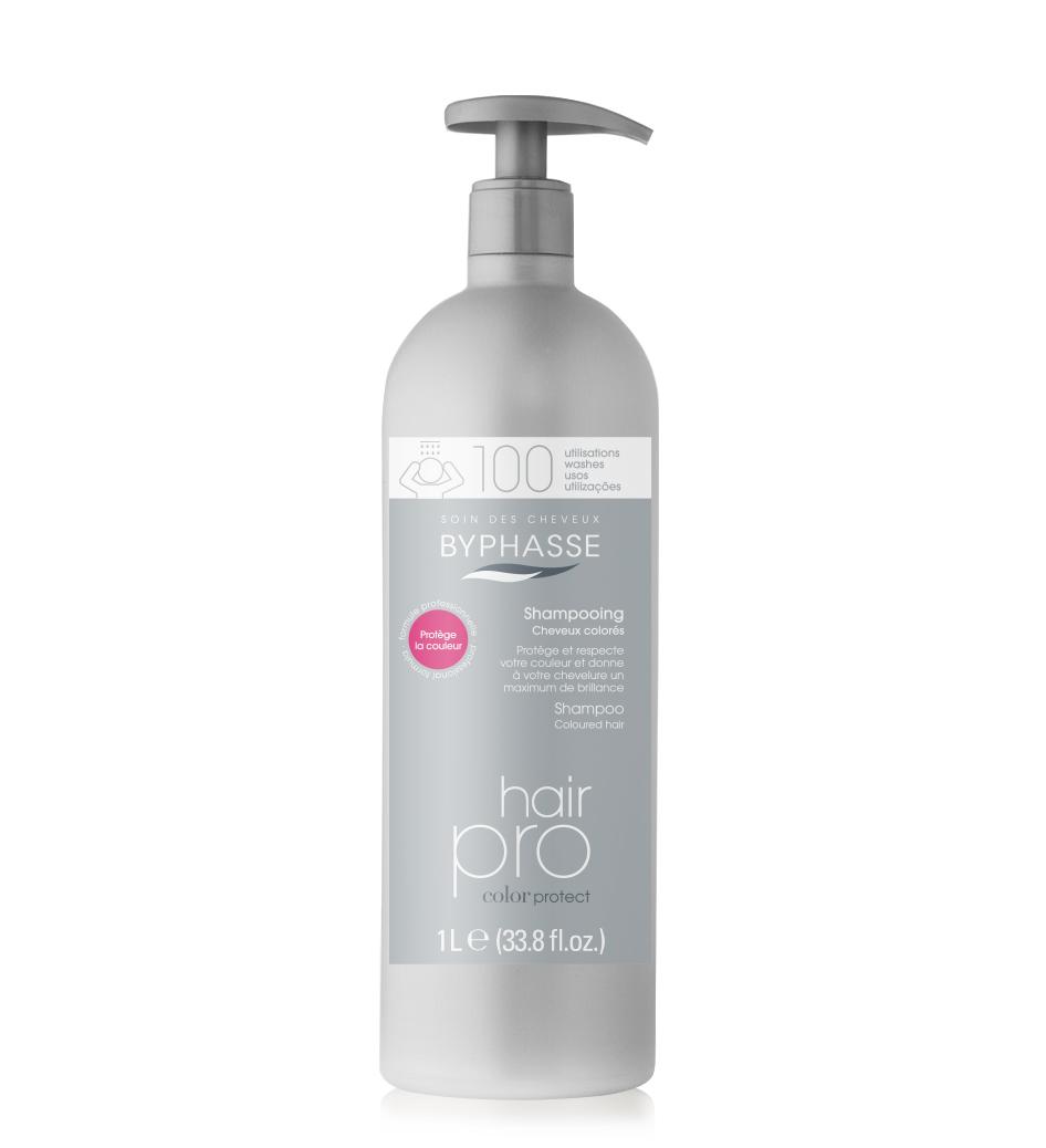 Byphasse Byphasse Pro Color Hair — Защитаващ цвета шампоан, 1000 мл ТЕСТЕР 1