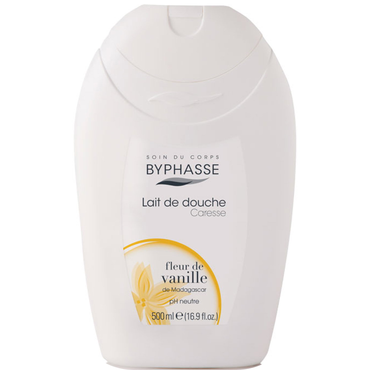 Byphasse Byphasse Vanilla Flower Softening Shower — Омекотяващ крем, 500 мл ТЕСТЕР 1