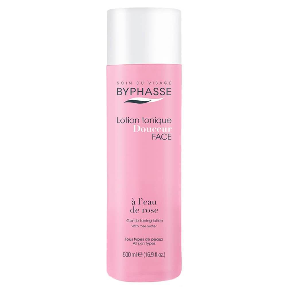 Byphasse Byphasse Soft Alcohol Free Tonifying Tonic Lotion For Face — Тоник за лице, 500 мл ТЕСТЕР 1