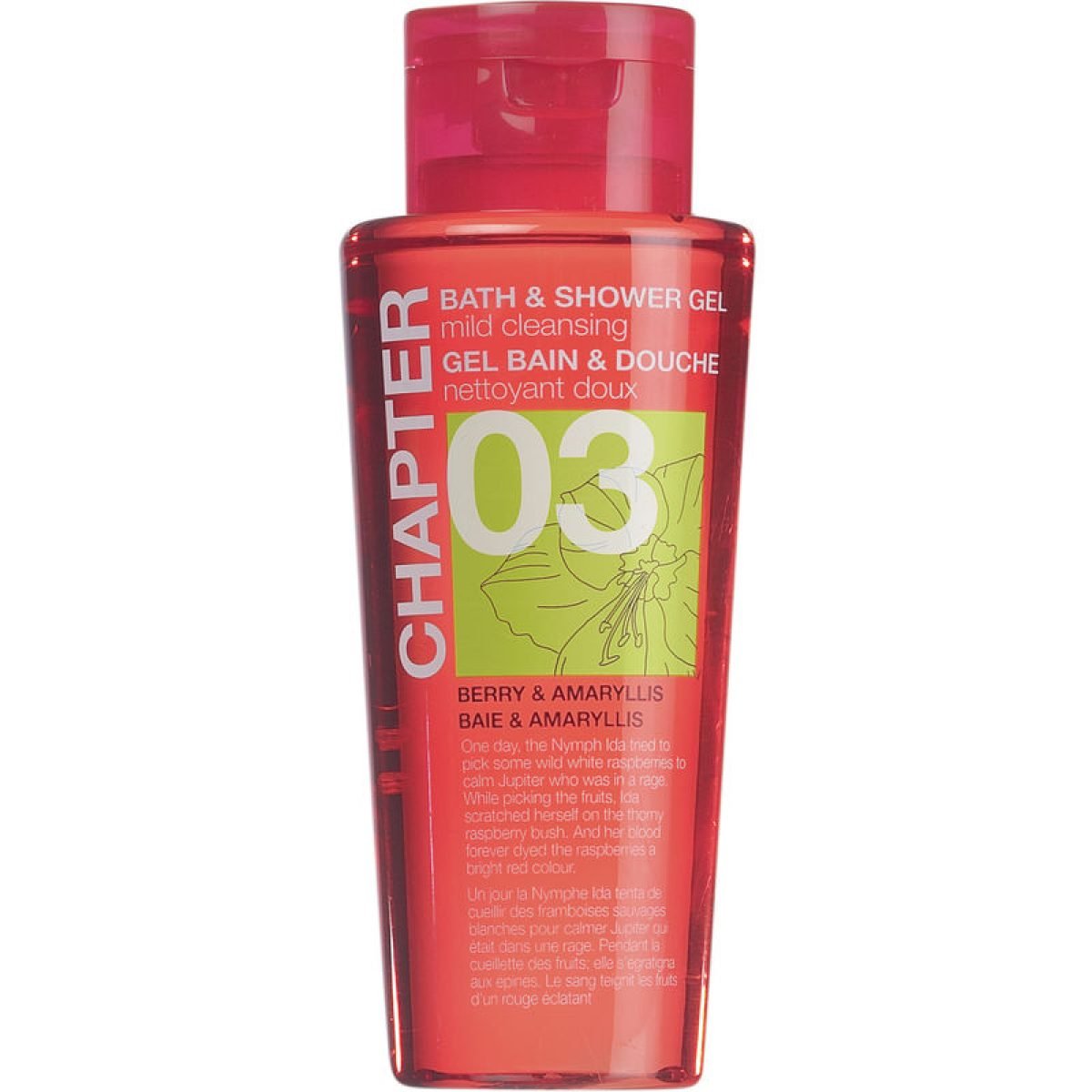 Mades Cosmetics Mades Cosmetics Chapter 03 Berry & Amaryllis — Хидратиращ душ гел за всеки тип кожа, 400 мл ТЕСТЕР 1