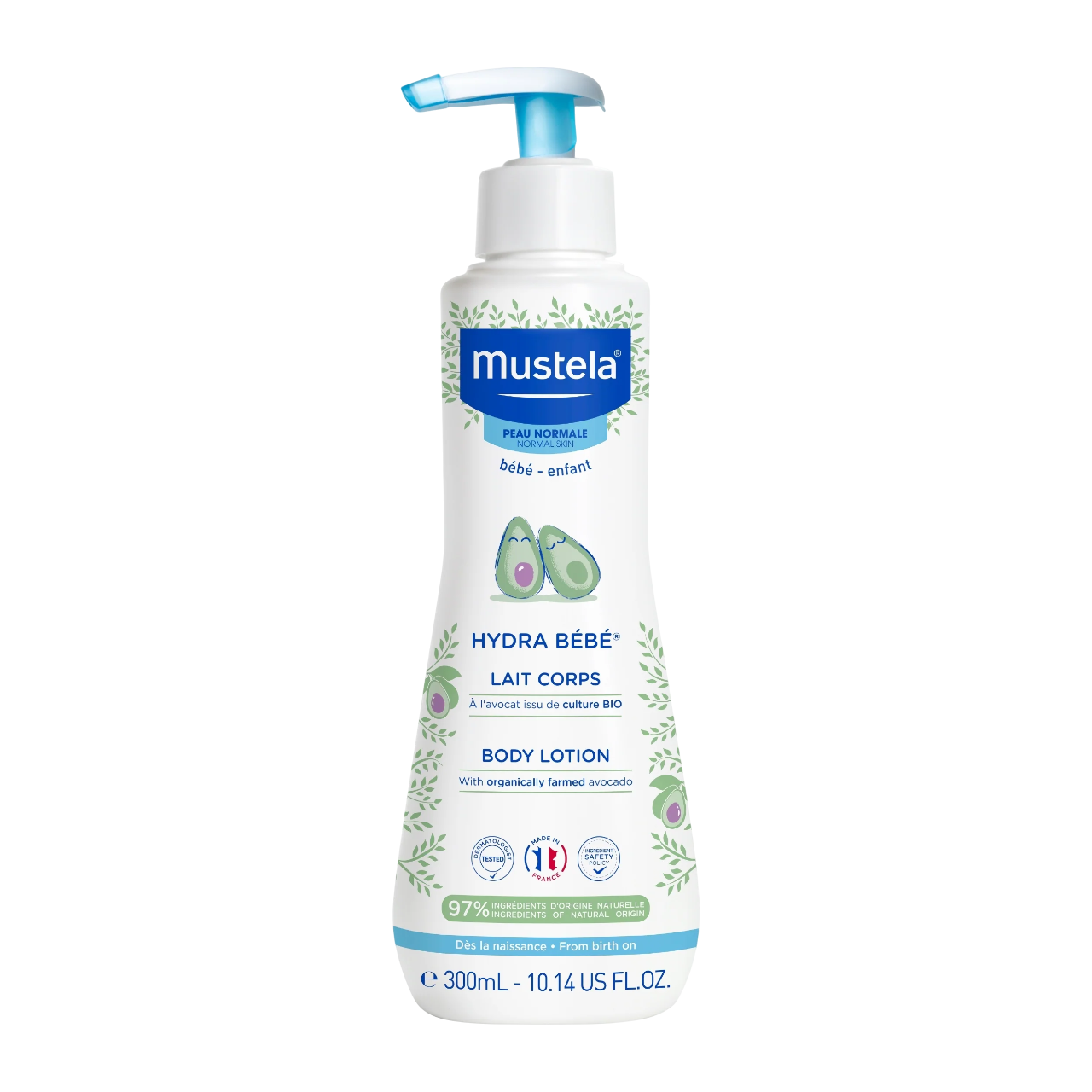 Mustela Mustela Hydra Bebe Avocado — Хидратиращ лосион за тяло за, 300 мл 1