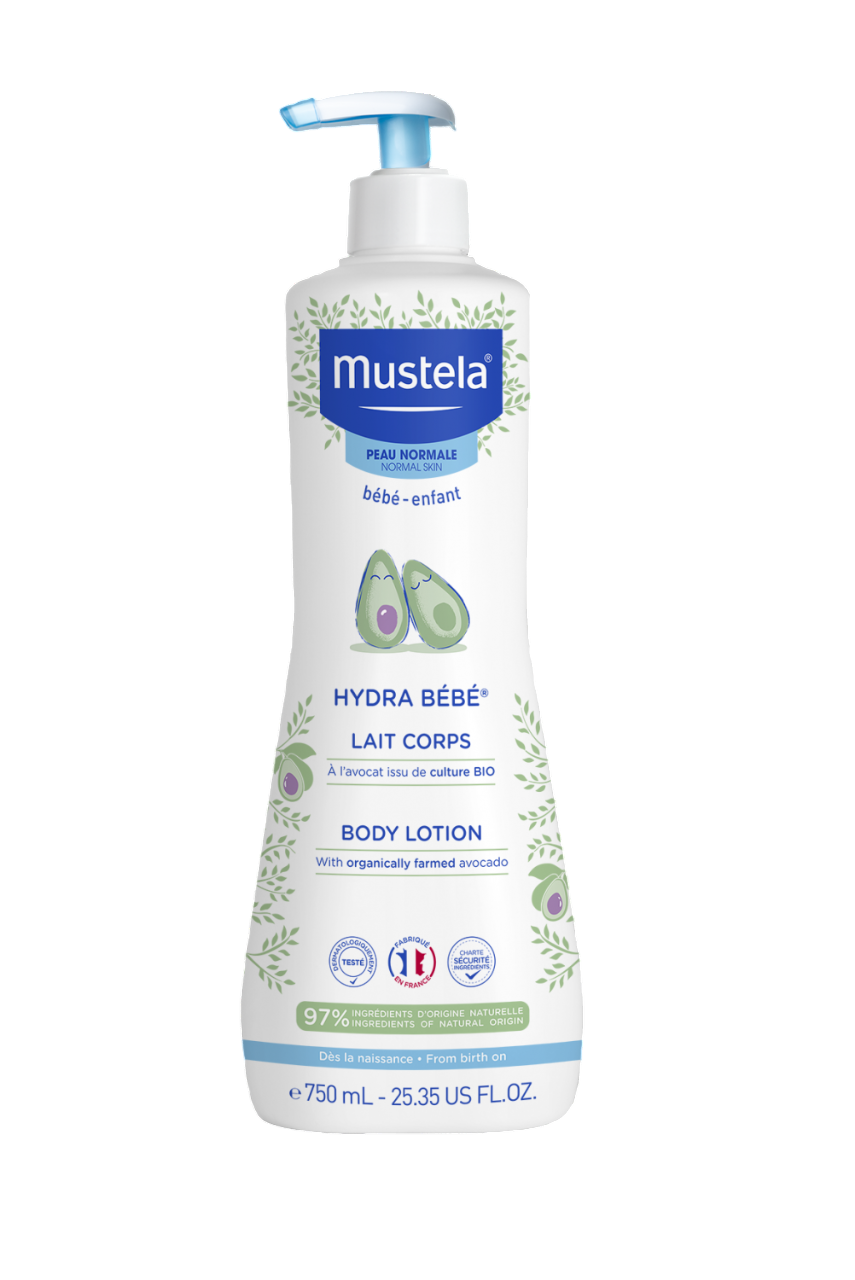 Mustela Mustela Hydra Bebe Avocado — Хидратиращ лосион за тяло за бебешка кожа, 750 мл 1