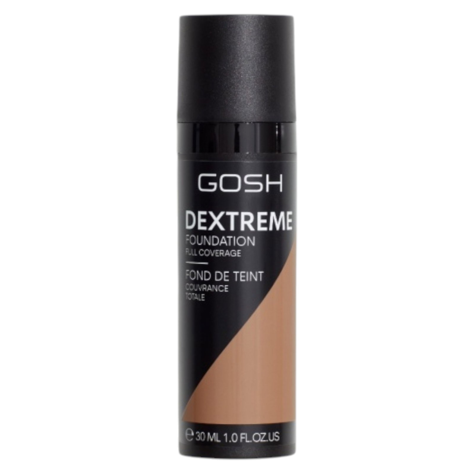Gosh Gosh Dextreme Full Coverage — Покриващ течен фон дьо тен, 30 мл — 007 Tawny 1