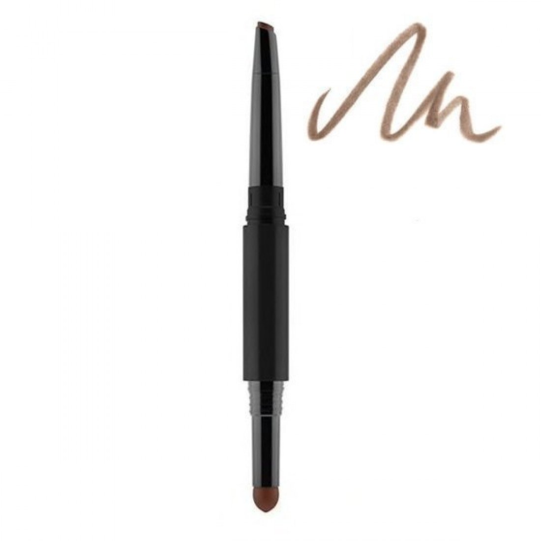 Gosh Gosh Shape & Fill Double Eyebrow Cream Pencil — Продукт за вежди, 0.5 г ТЕСТЕР — 002 Greybrown 1