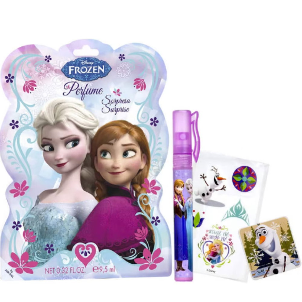 Disney Disney Set Disney: Frozen Body Stickers All Over The Body + Frozen Cardboard Bookmark + Frozen For Girls 9.5 мл - Тоалетна Вода 1