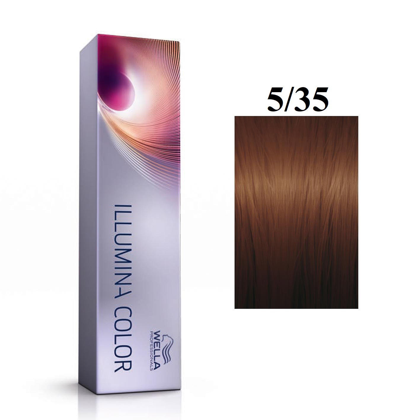 Wella Professionals Wella Professionals Illumina Color — Боя за коса, 60 мл — 5/35 Light Chestnut Golden Mahogany 1