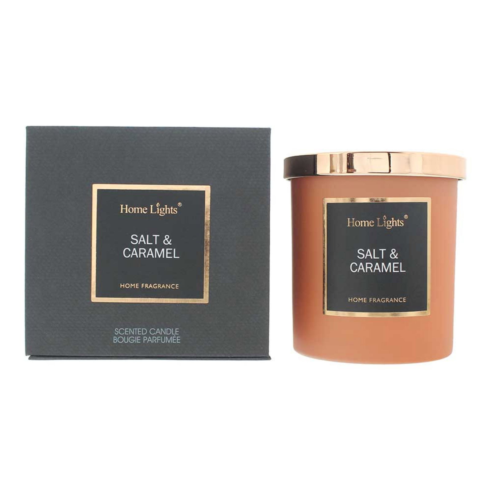 Home Lights Home Lights Salt & Caramel — Ароматна свещ, 215 г 1