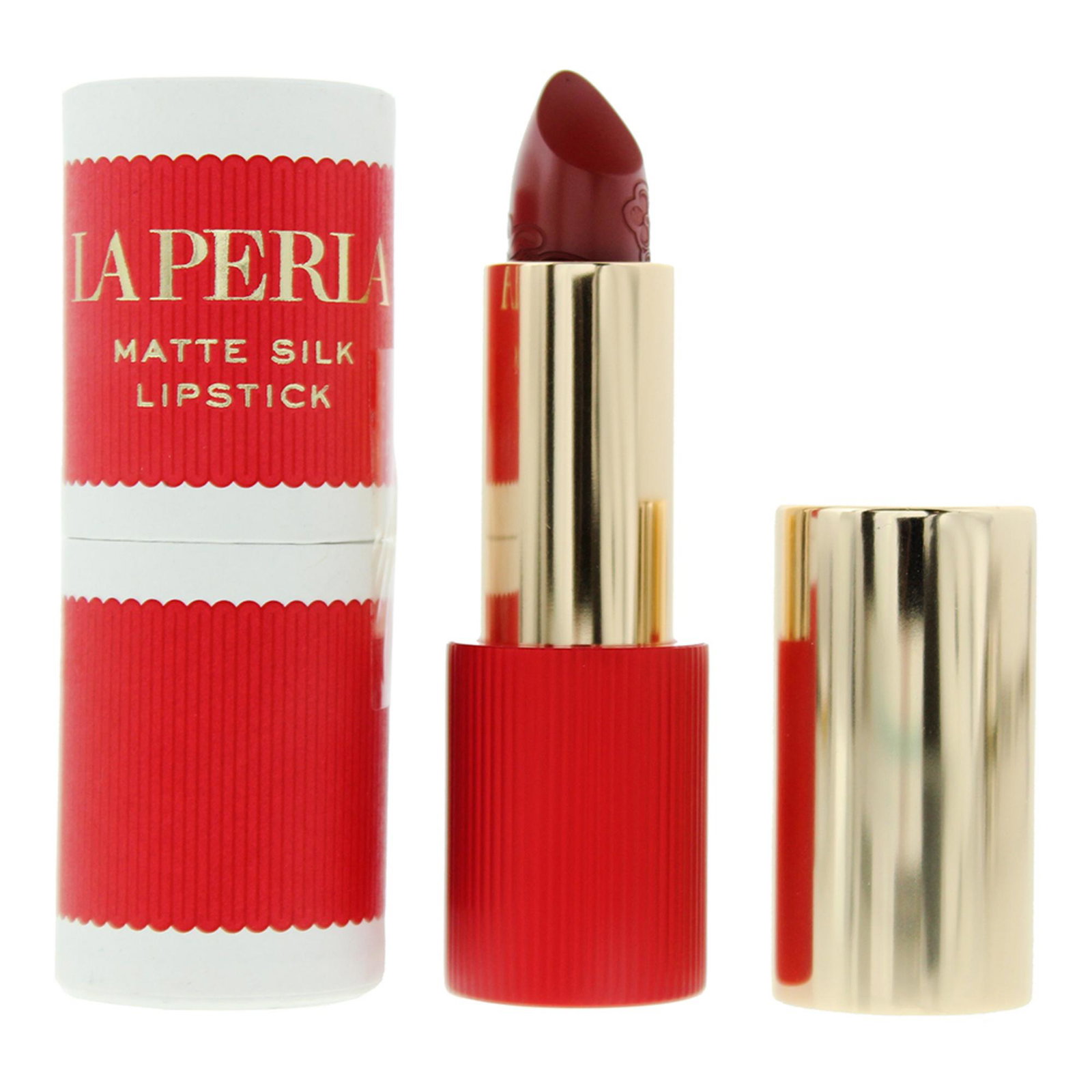 La Perla La Perla Matte Silk — Матиращо кремообразно червило, 3.5 г — 102 Terracotta Red 2