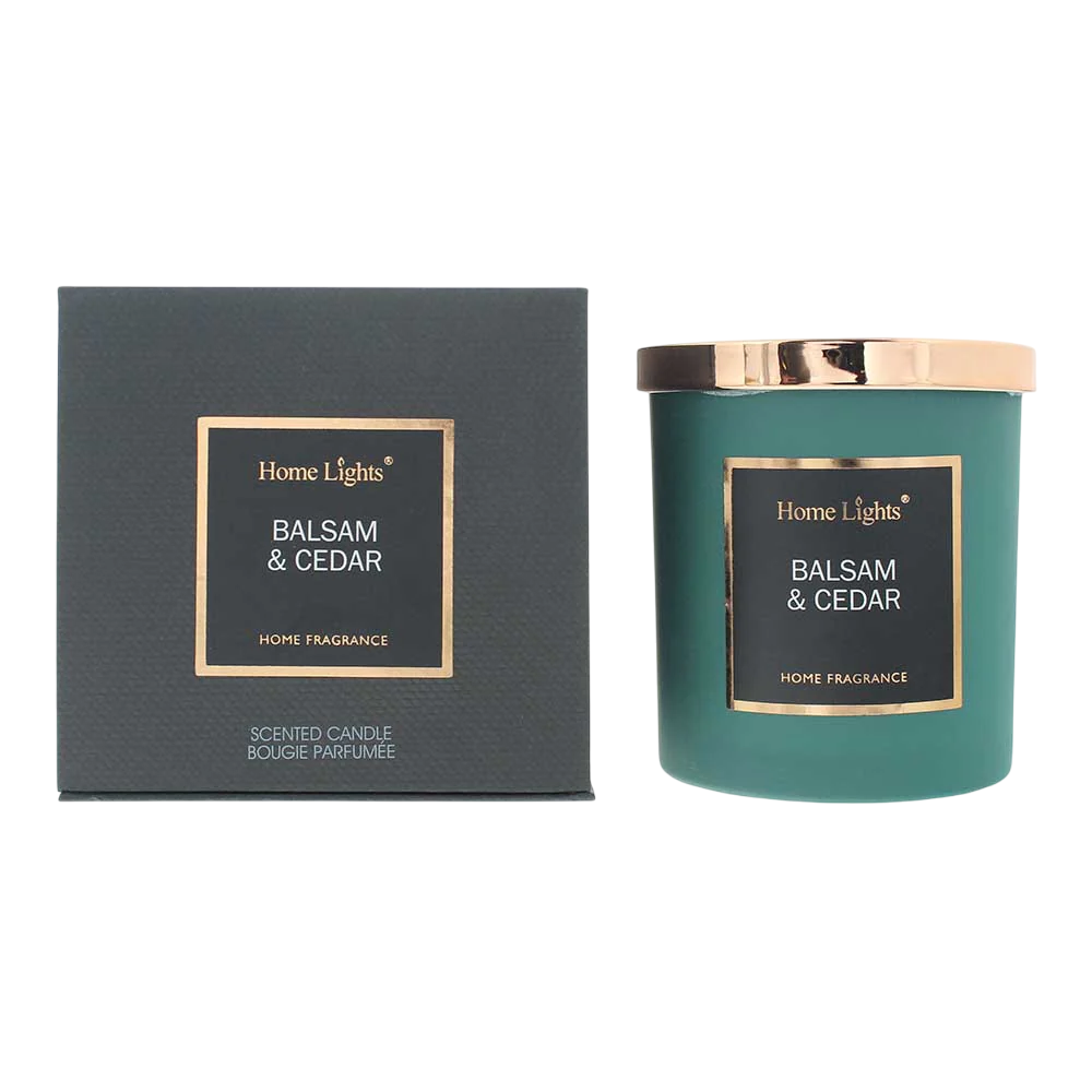 Home Lights Home Lights Balsam & Cedar — Ароматна свещ, 215 г 1