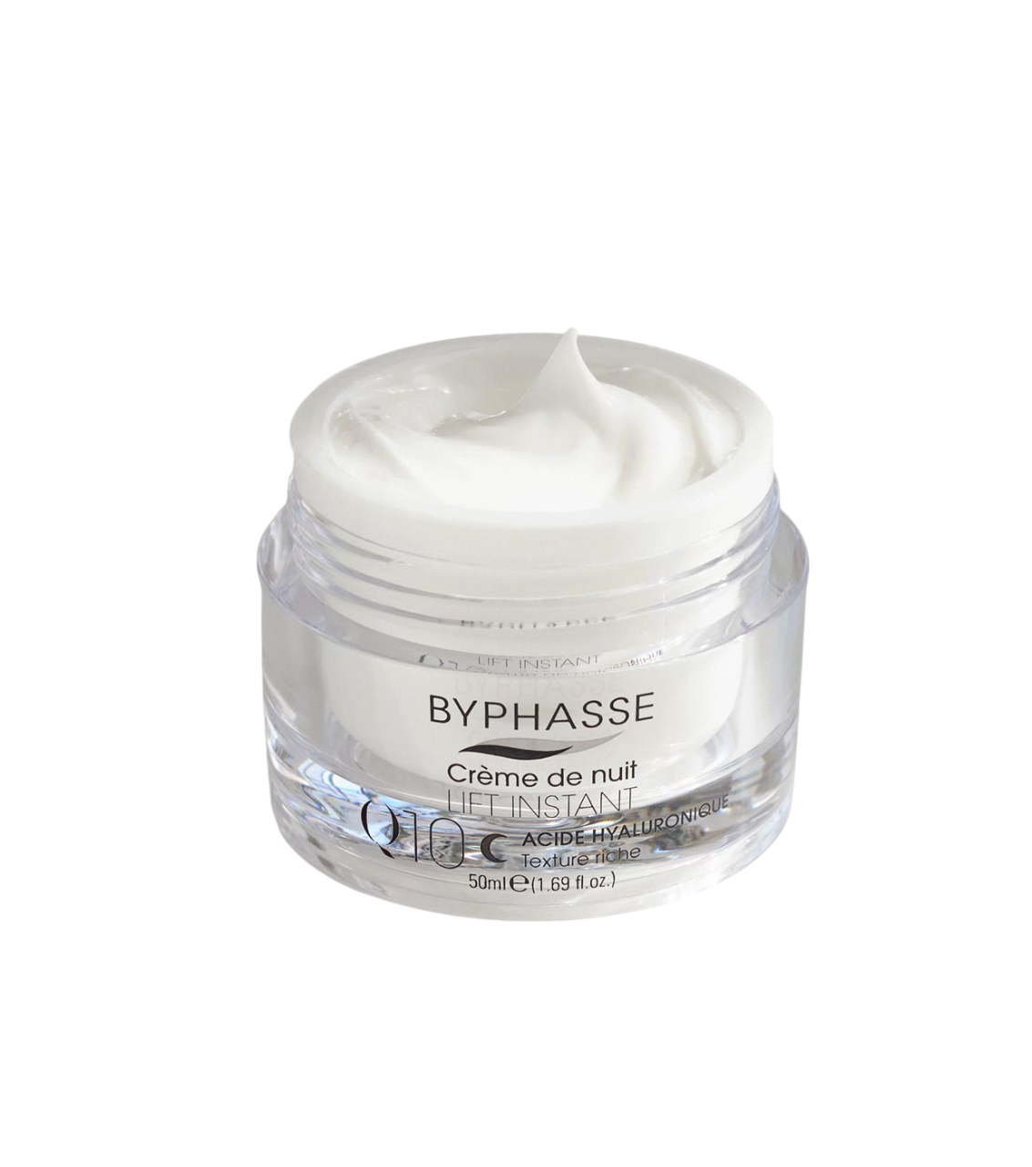 Byphasse Byphasse Q10 Hyaluronic Acid Lifting — Стягащ нощен крем с хиалуронова киселина, 50 мл ТЕСТЕР 1