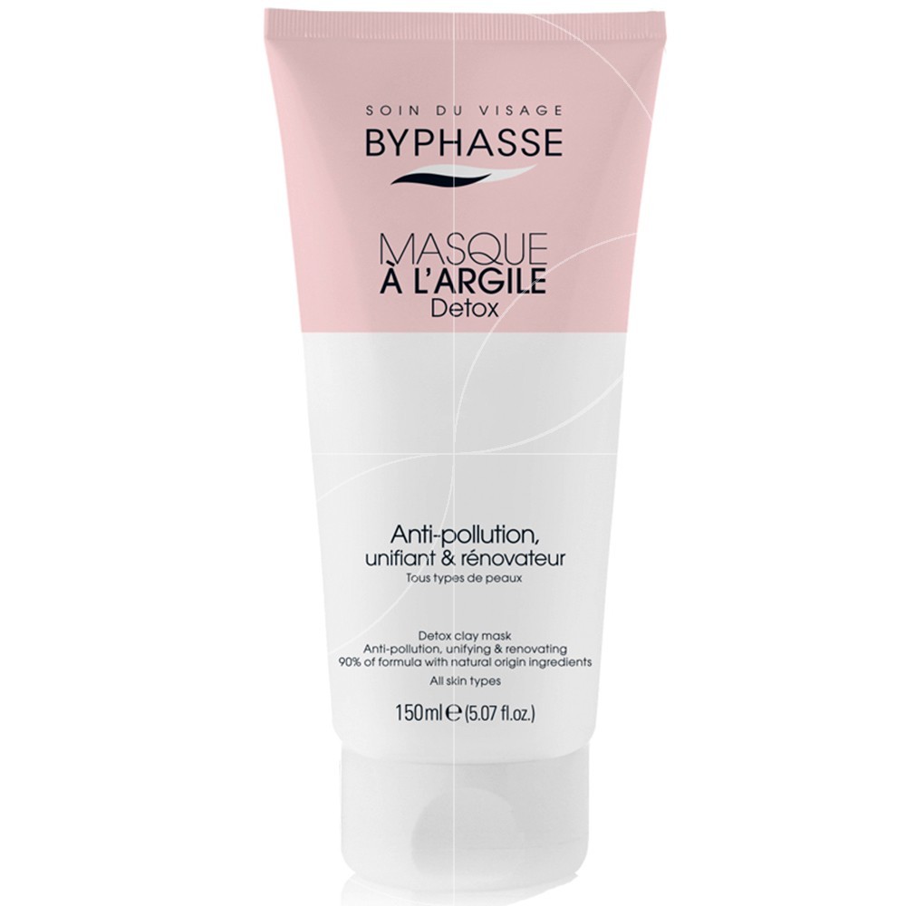 Byphasse Byphasse Argile Detoxified Clay — Детоксикираща маска за лице, 150 мл ТЕСТЕР 1