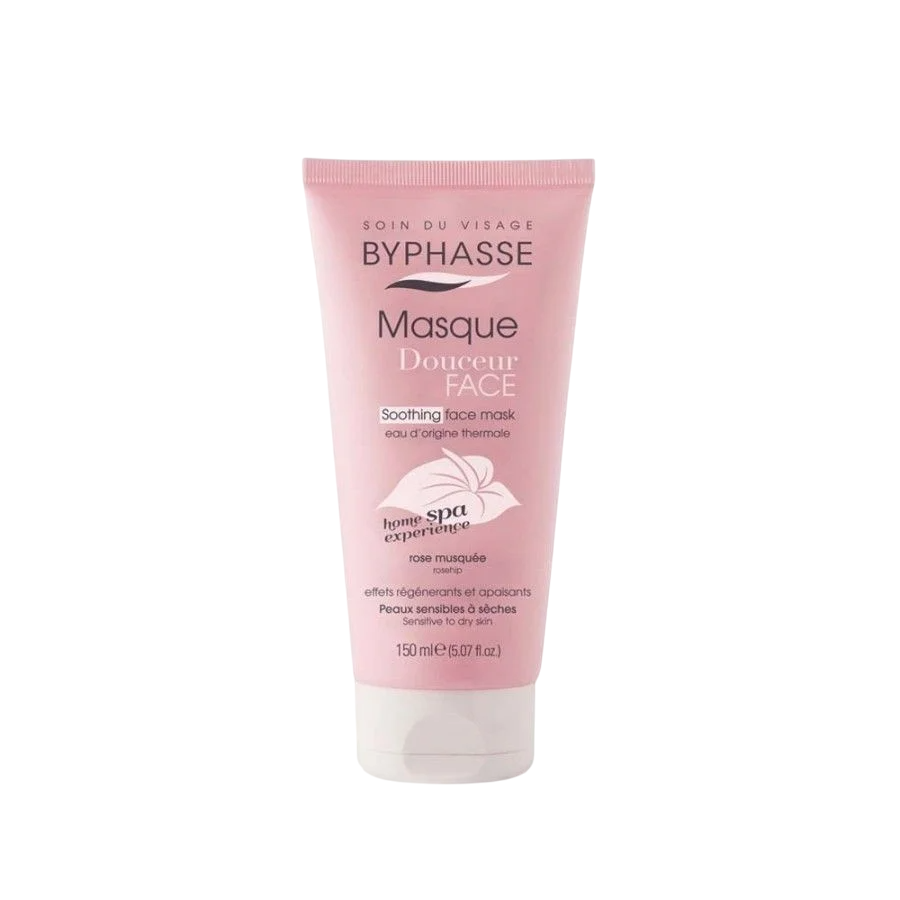 Byphasse Byphasse Home Spa Thermal Water — Успокояваща кремообразна маска за лице, 150 мл ТЕСТЕР 1