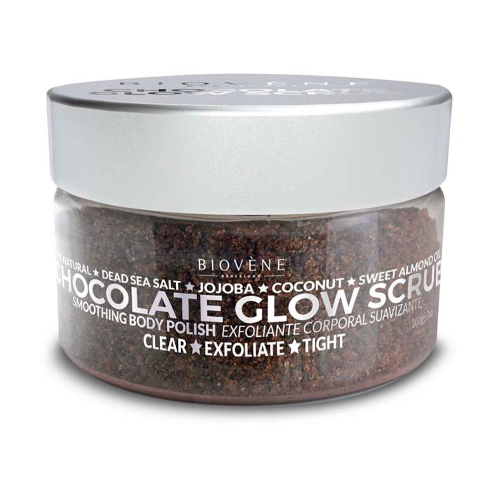 Biovene Biovene Glow Chocolate Exfoliating — Ексфолиращ скраб за тяло, 200 г ТЕСТЕР 1