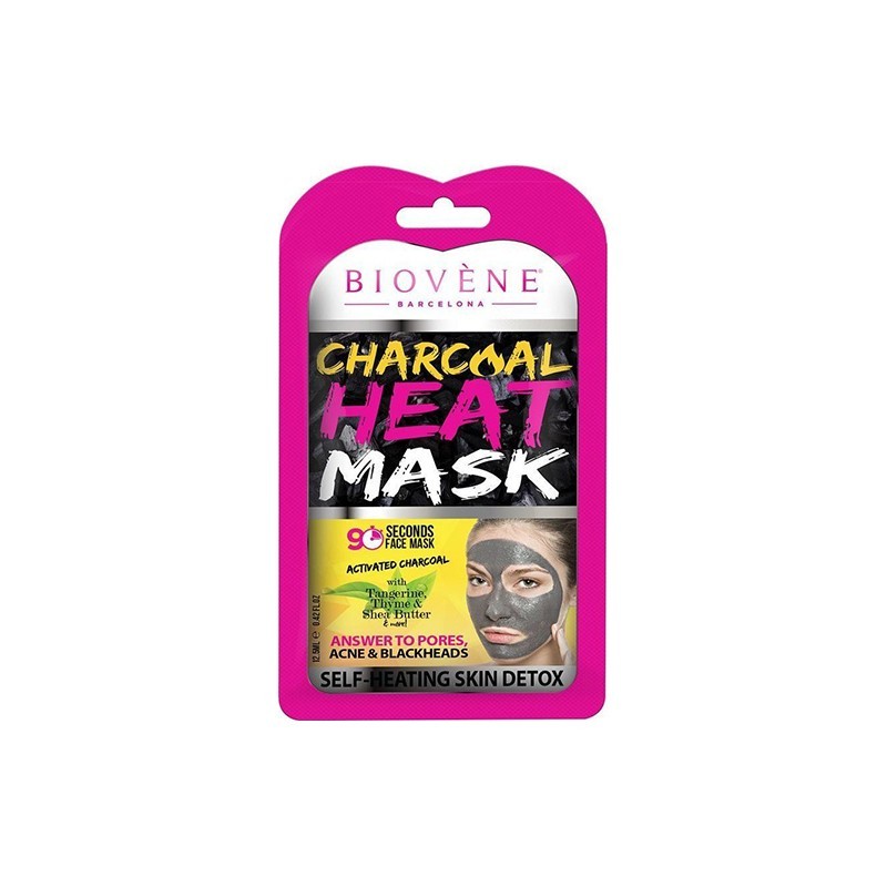 Biovene Biovene Charcoal Cleansing Peel-Off Mask — Дълбоко почистваща маска за лице, 12.5 мл ТЕСТЕР 1