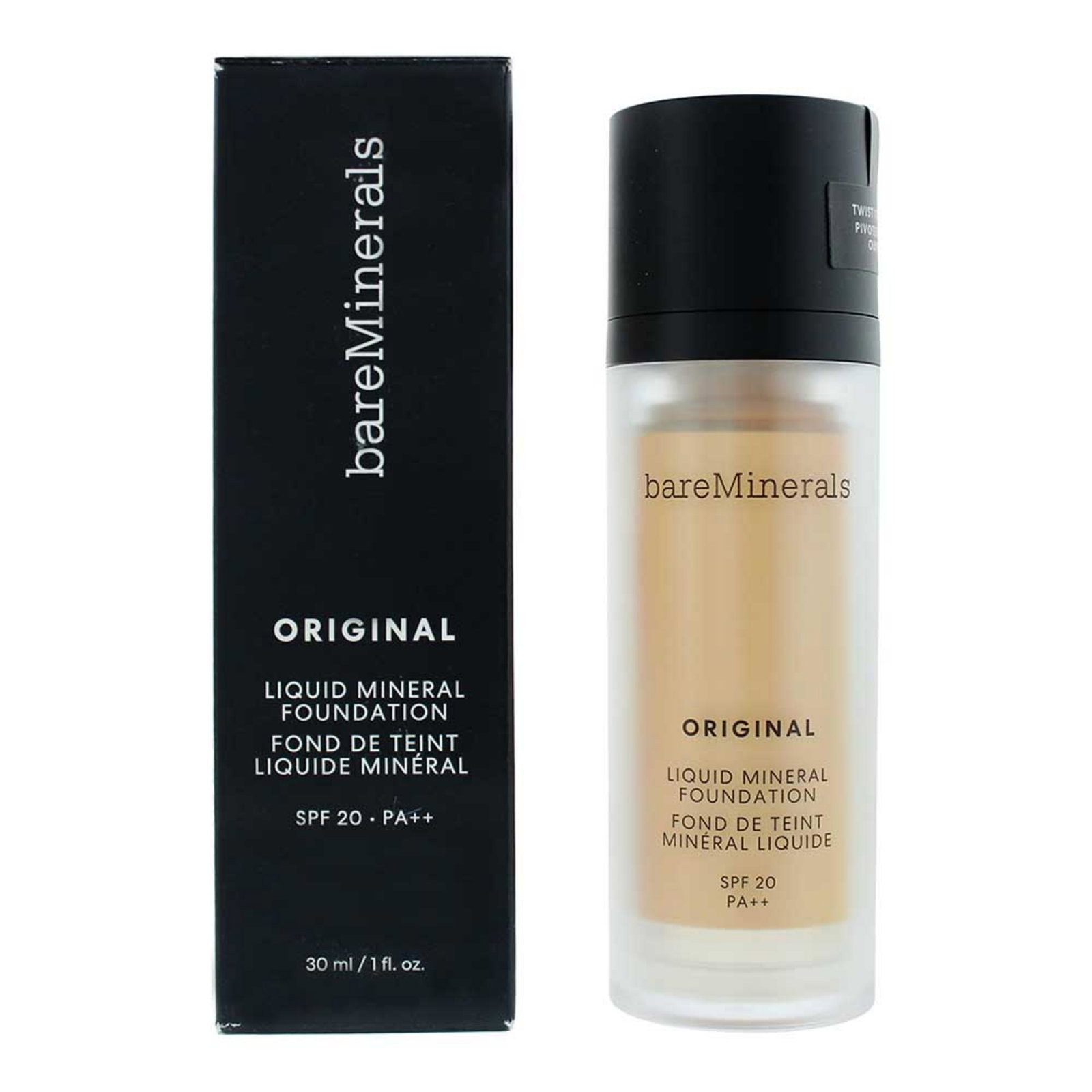 BareMinerals BareMinerals Original Liquid Mineral Luminous — Лъскав течен фон дьо тен с SPF 20, 30 мл — 06 Neutral Ivory 2