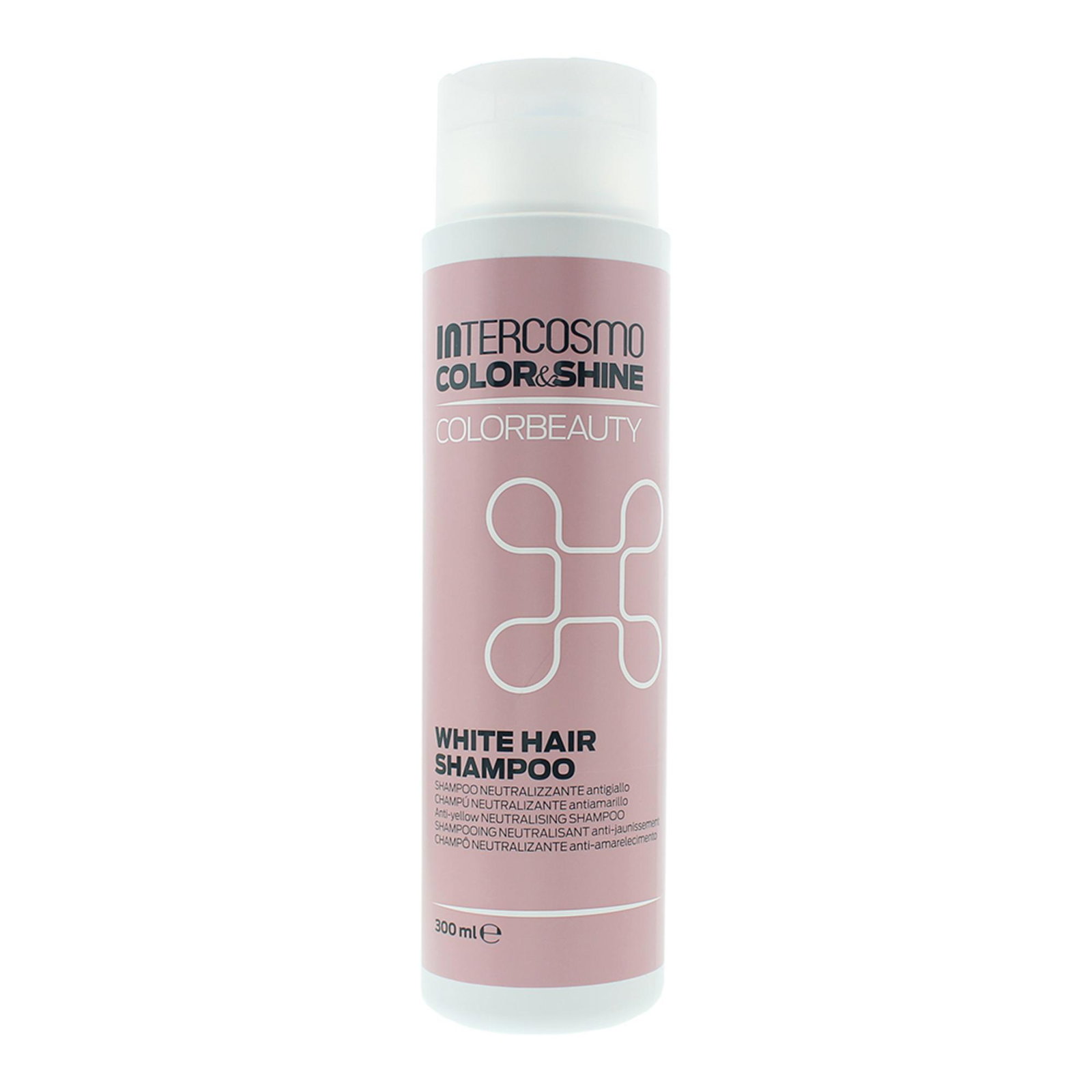 Intercosmo Intercosmo Color & Shine Hair — Шампоан за неутрализиране на жълти оттенъци, 300 мл 1