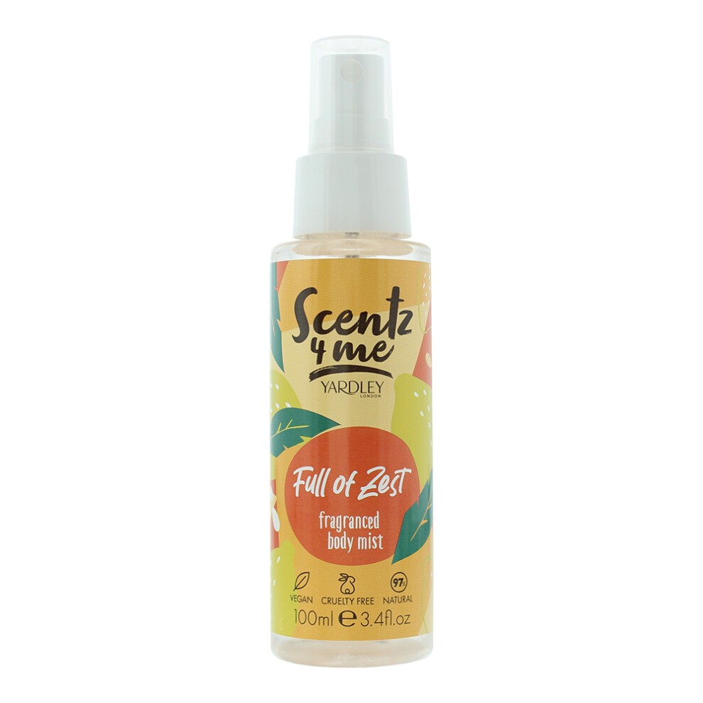 Yardley Yardley Scentz 4 Me Full Of Zest — Спрей, 100 мл 1