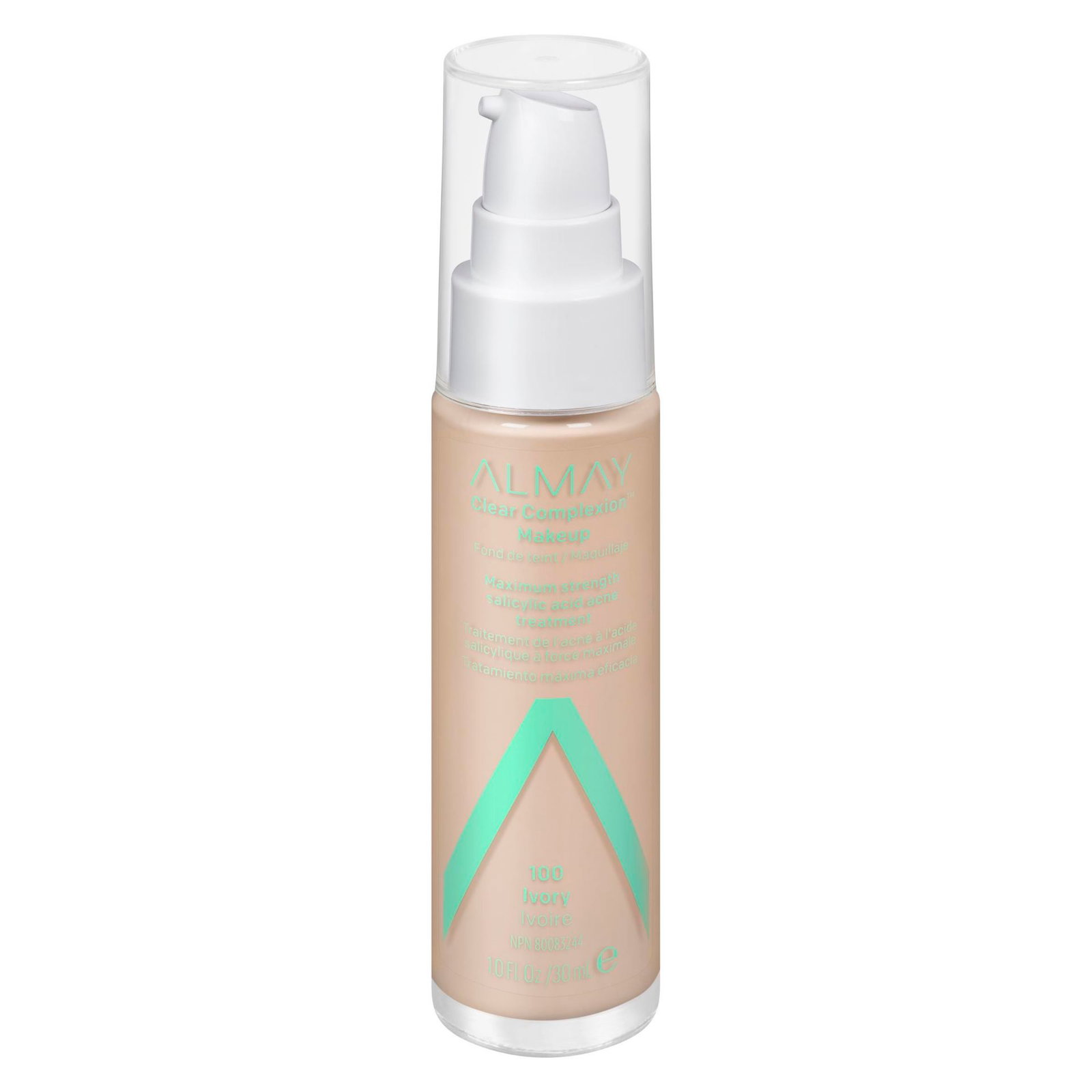 Almay Almay Clear Complexion Salicylic Acid — Течен фон дьо тен, 30 мл — 100 Ivory 1