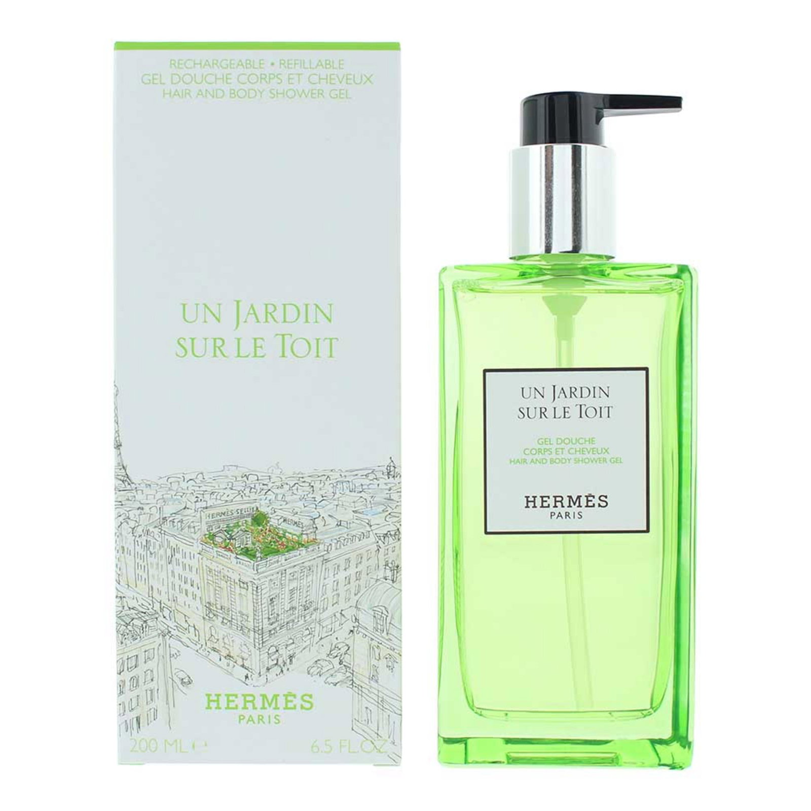 Hermes Hermes Un Jardin Sur Le Toit — Ароматен плодово гладък душ гел, 200 мл 2
