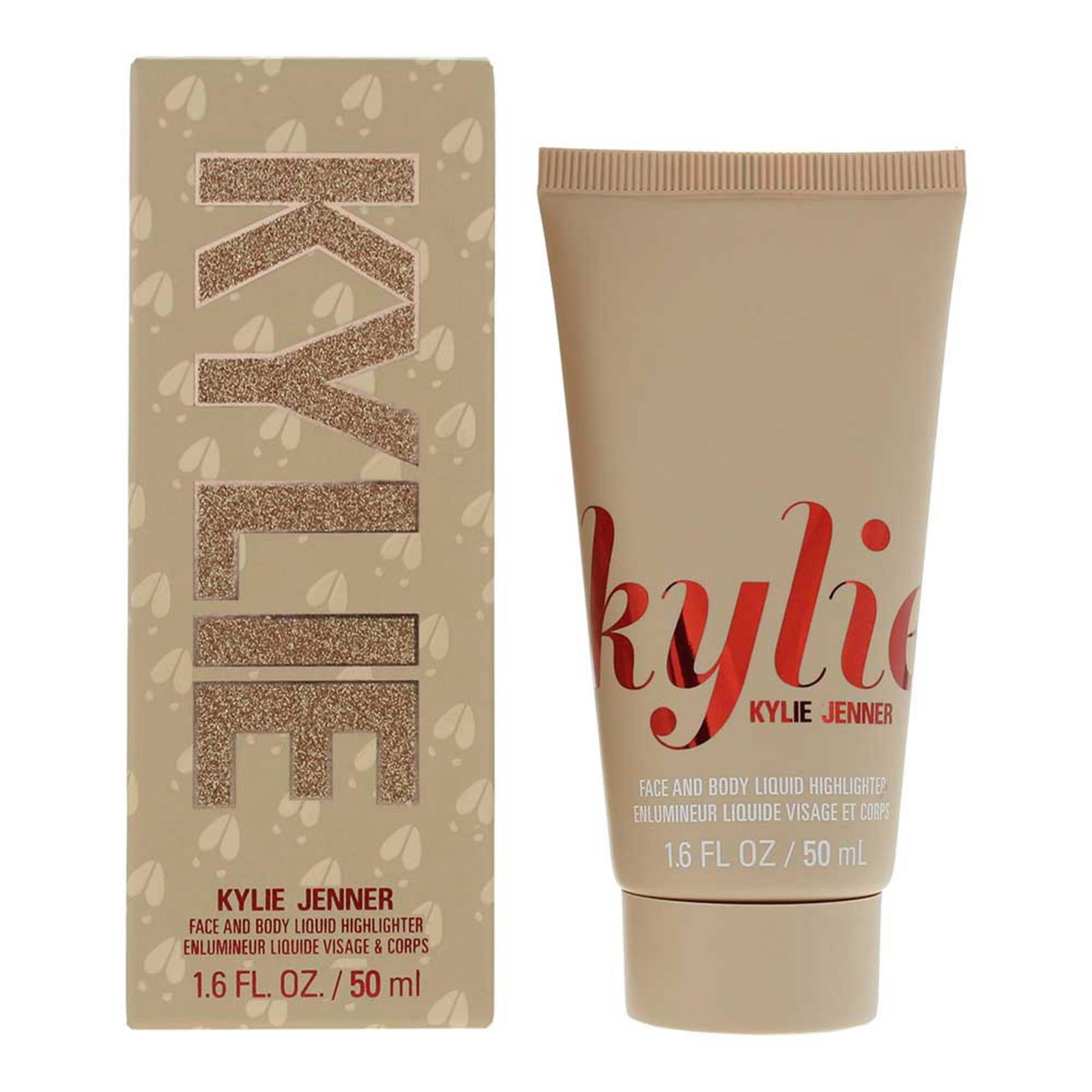 Kylie Cosmetics Kylie Cosmetics Holiday Collection Radiant Glow — Озаряващ хайлайтър за лице и тяло, 50 мл 2