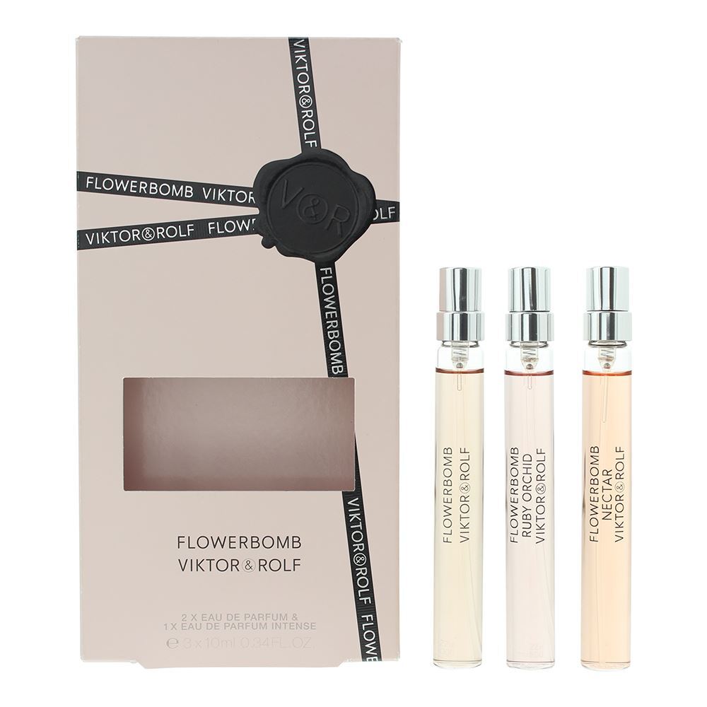 Viktor & Rolf Viktor & Rolf Set Viktor & Rolf: Flowerbomb Ruby Orchid 10 ml + Flowerbomb Nectar 10 ml + Flowerbomb 10 мл - Парфюмна Вода за Жени 1