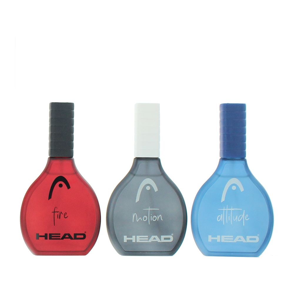 Head Head Set Head: Fire 50 ml + Motion 50 ml + Attitude 50 мл - Тоалетна Вода за Мъже 1