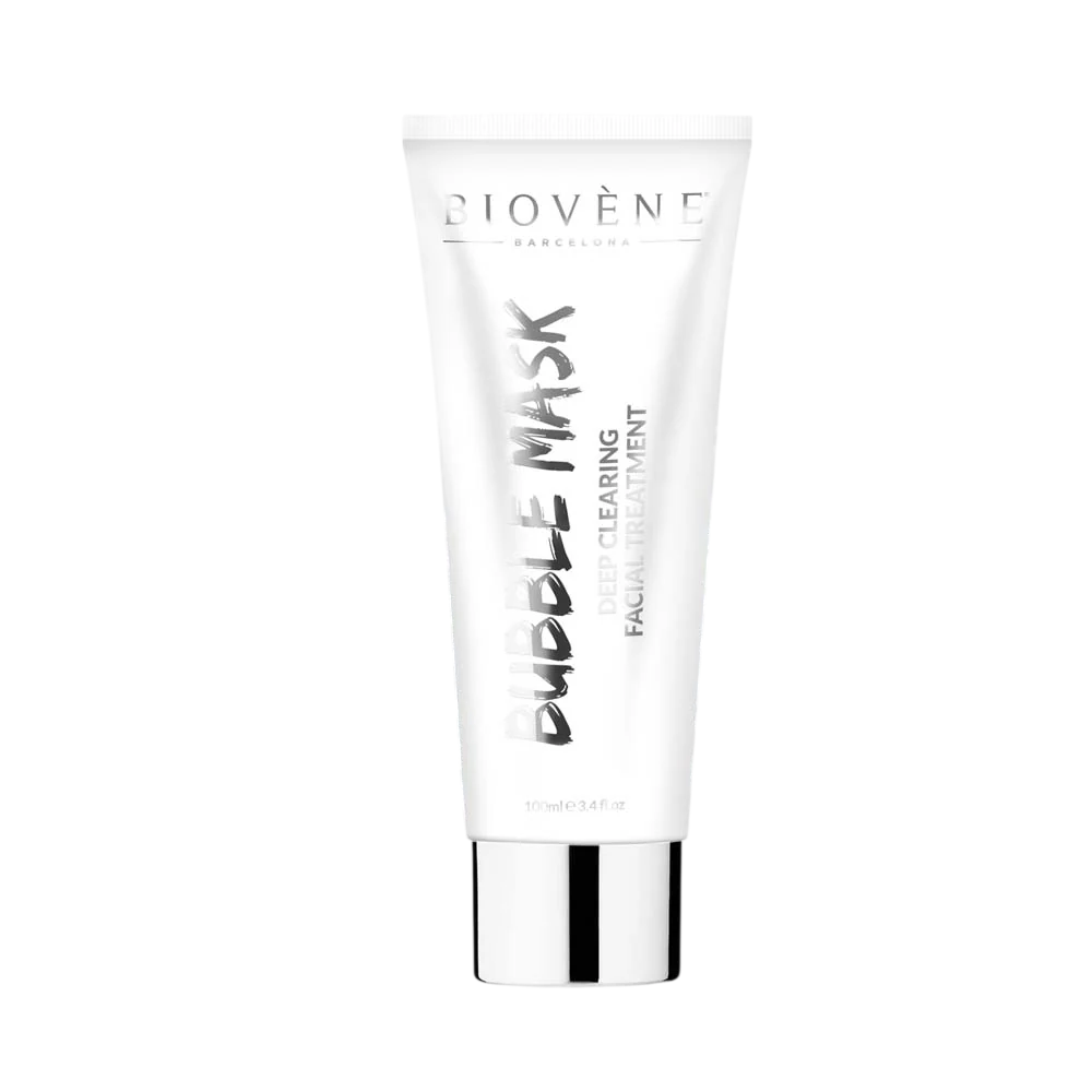 Biovene Biovene Bubble Charcoal Cleansing Exfoliating Peel-Off Mask — Почистваща и ексфолираща маска за лице, 100 мл ТЕСТЕР 1